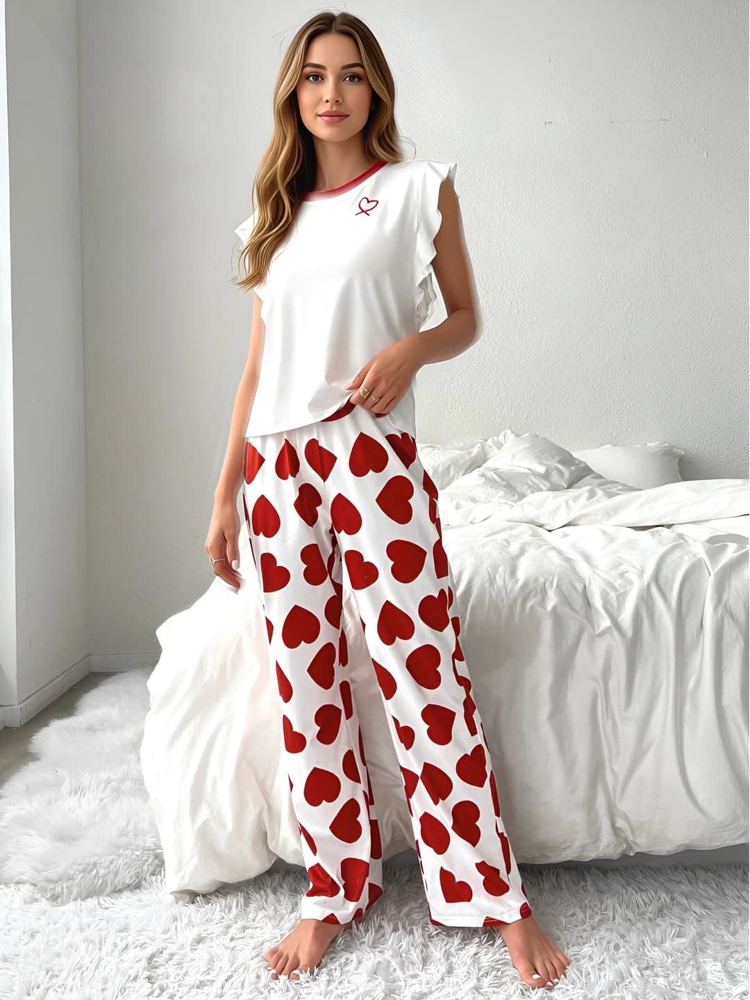 Heart red single
