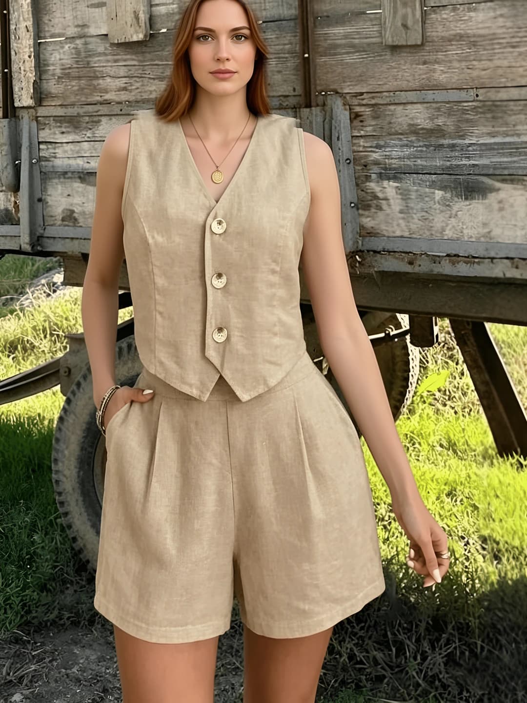 Khaki skin