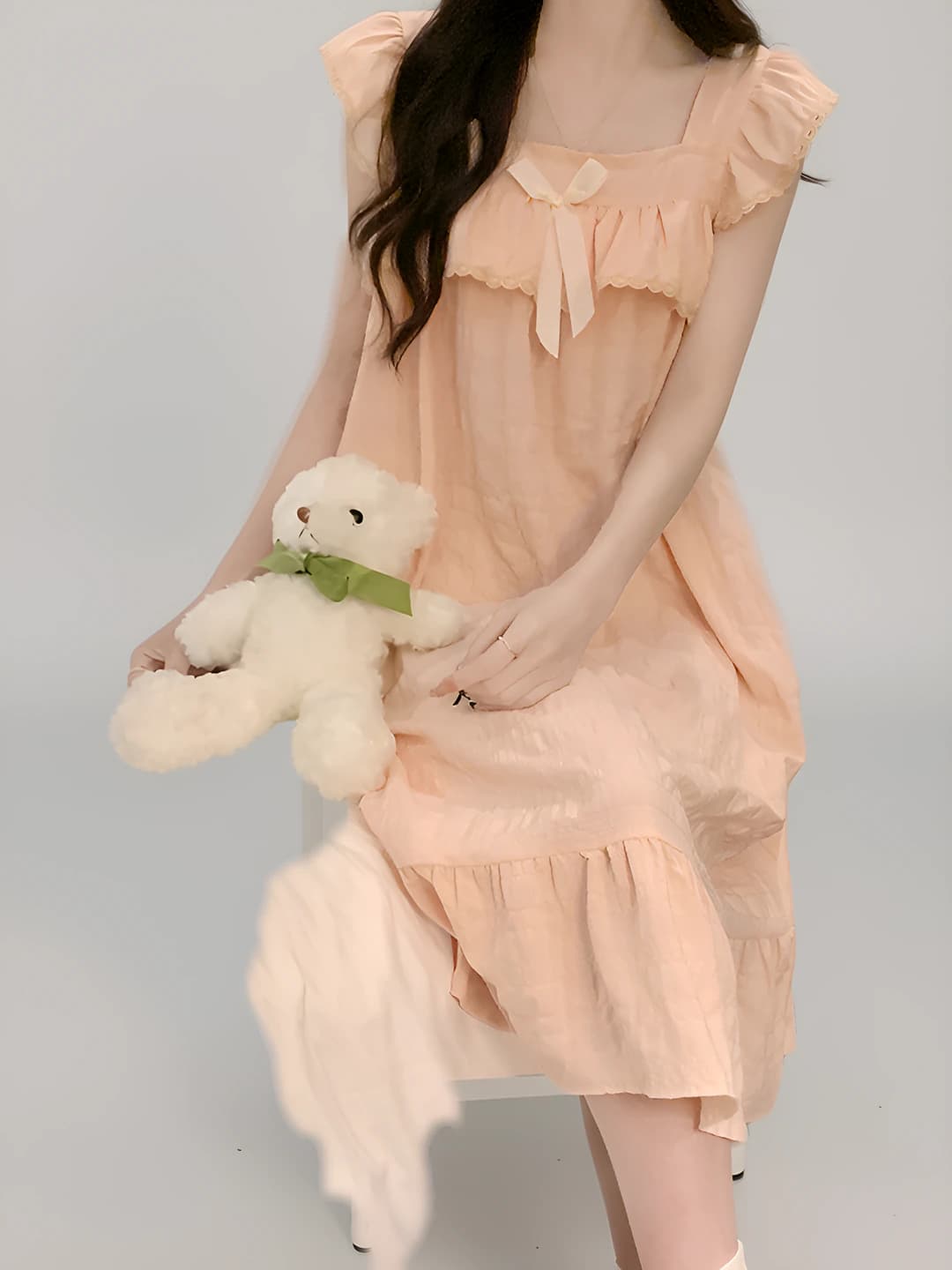 8711-2 Pink Nightgown
