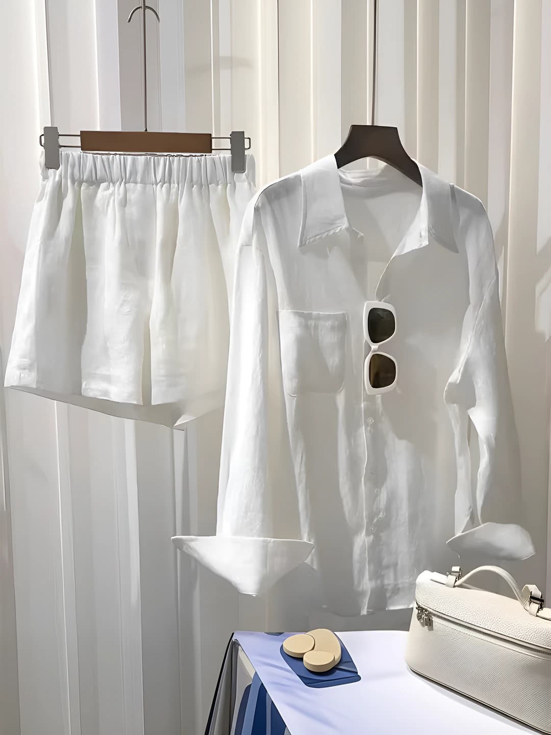 White suit