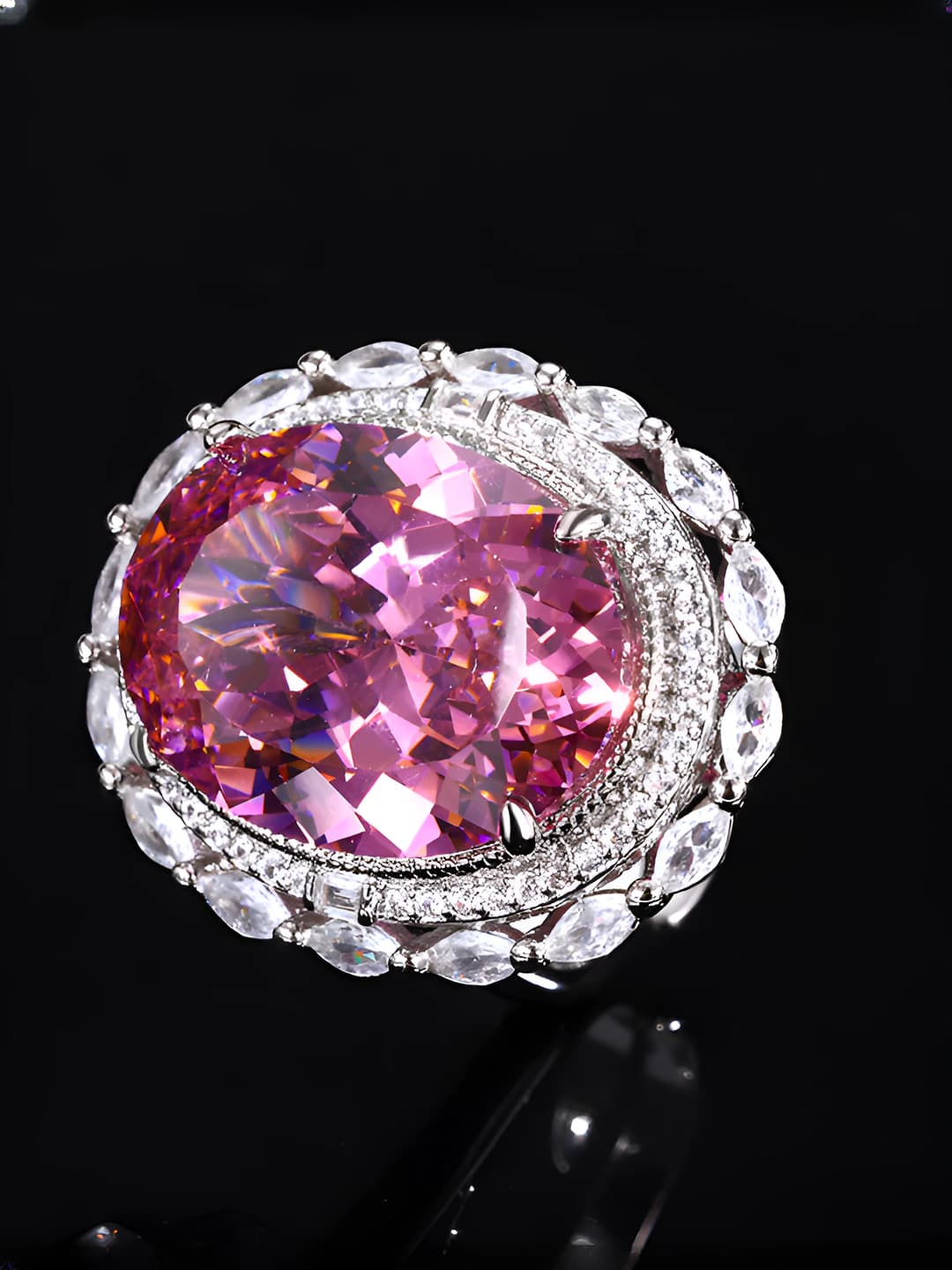 Dried rose cut ring