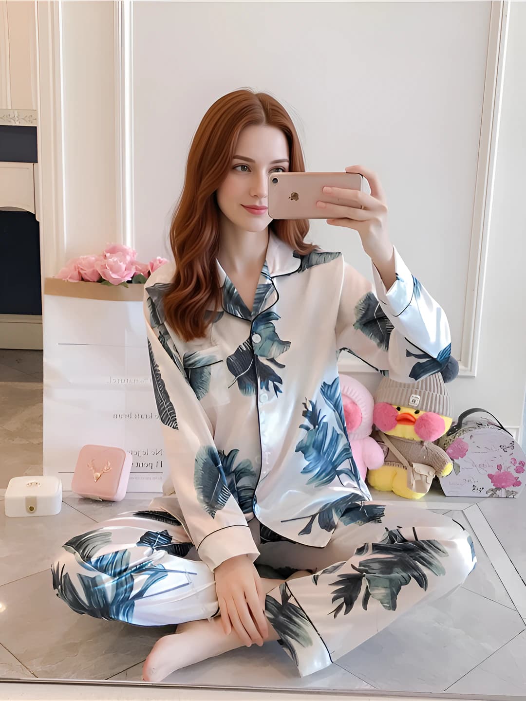 9709# Банановый лист белый