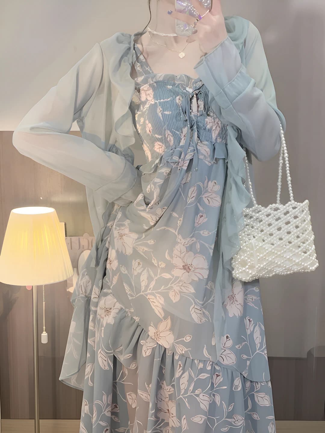 Кардиган, шифон
