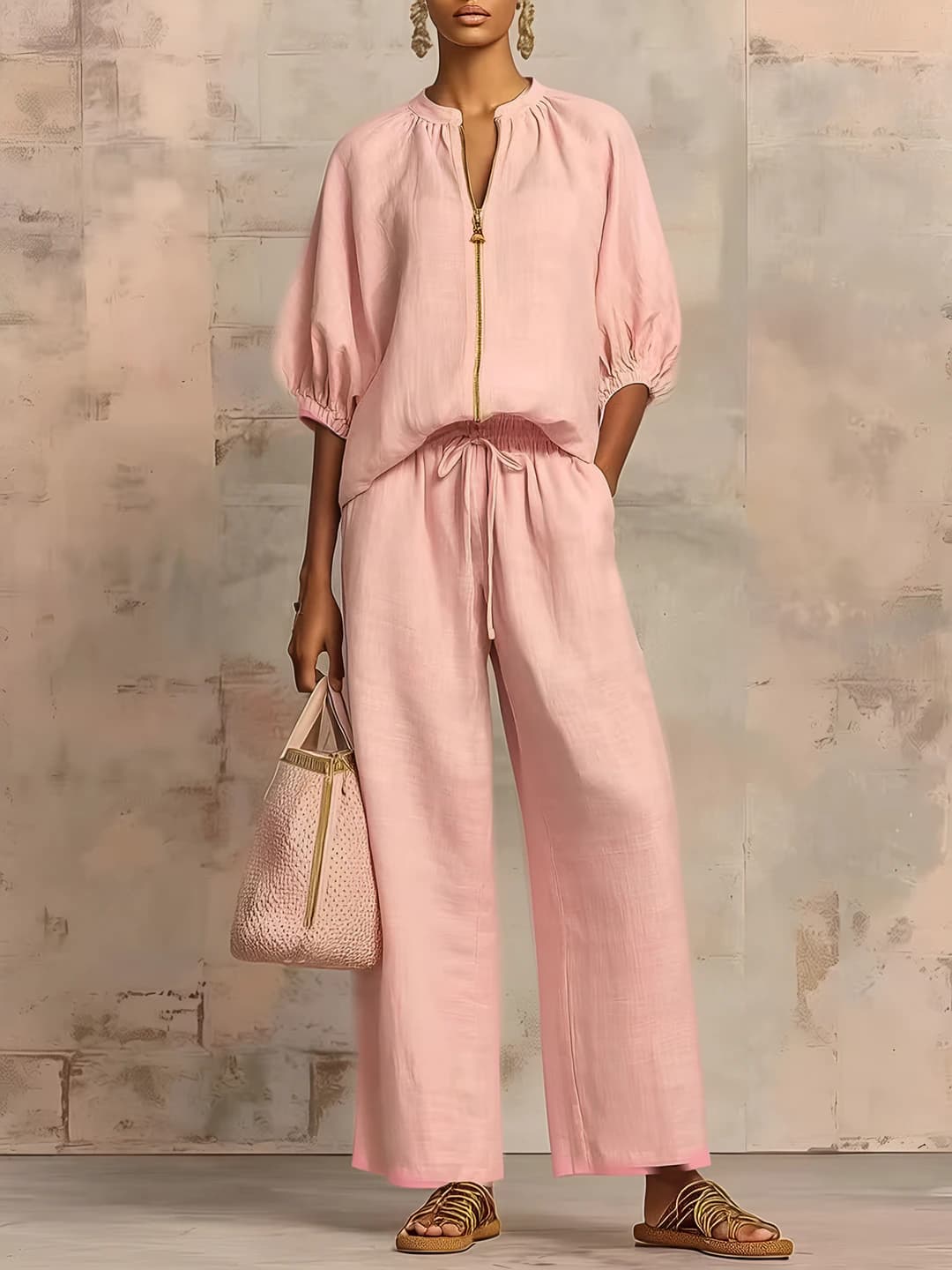 0.5" thin strap, pink, 1 pc