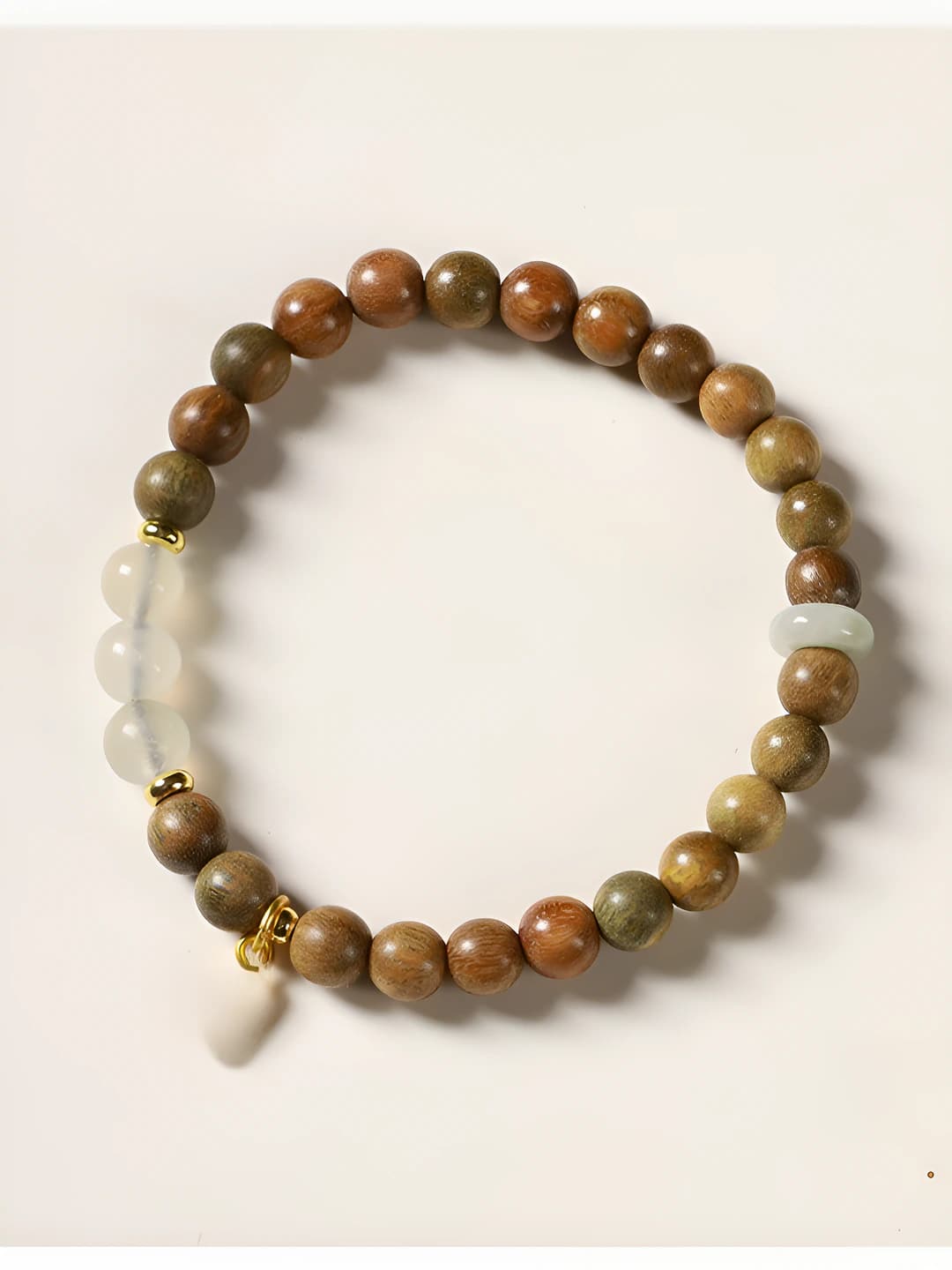 Sandalwood luck plaque [Jade style]
