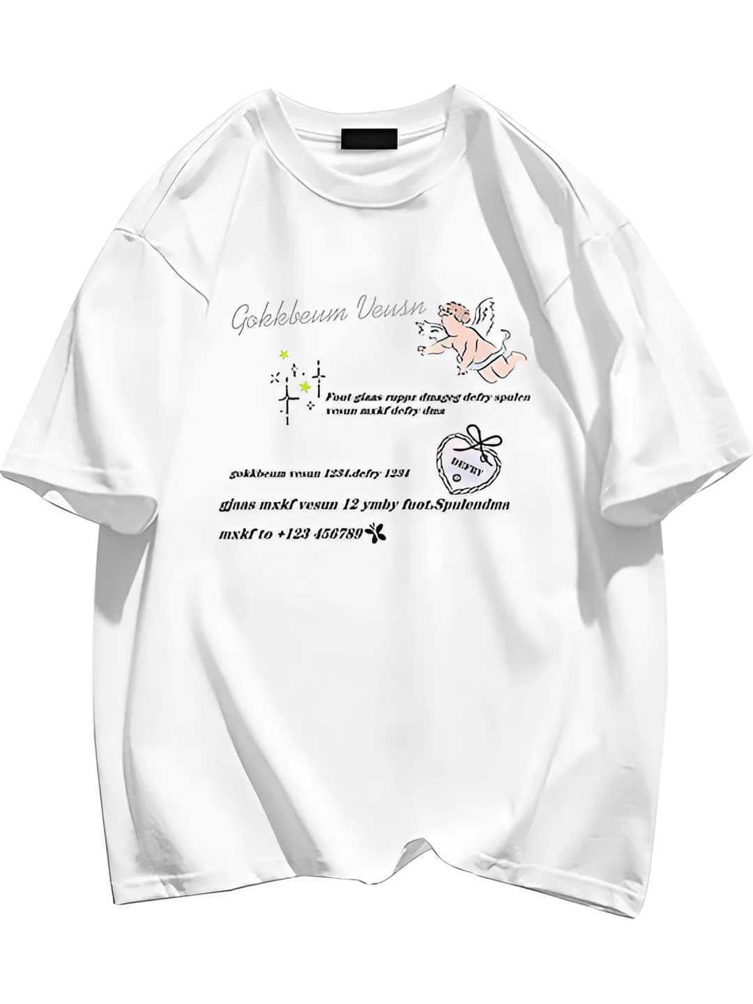White (with lining)