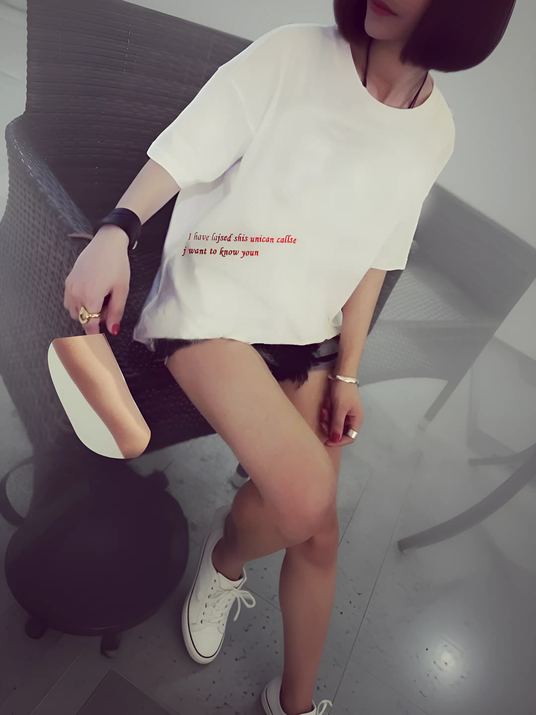 Red letters