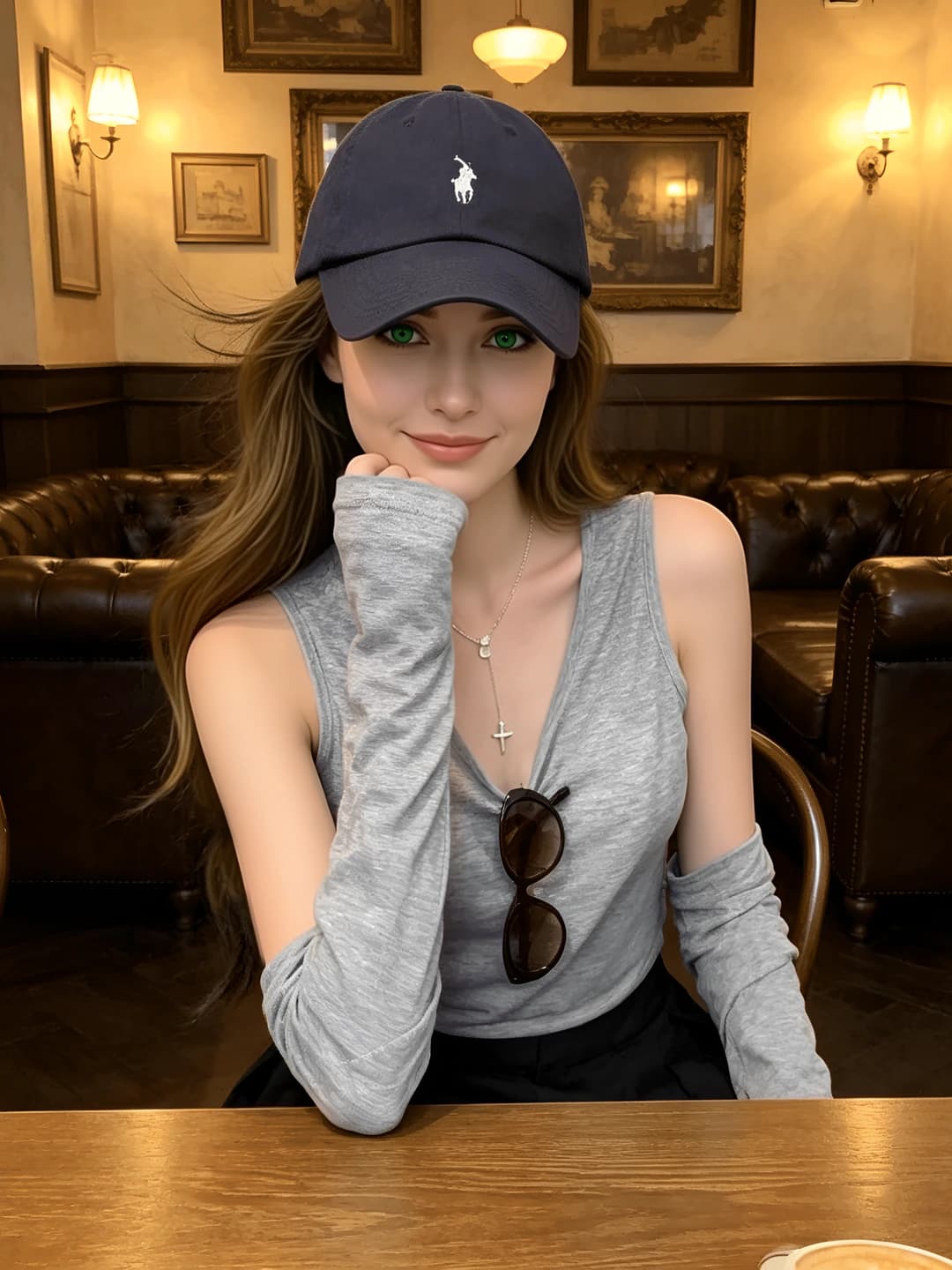 Women's 2026 spring-summer set: solid colour tank top and sun-protective long sleeve cardigan