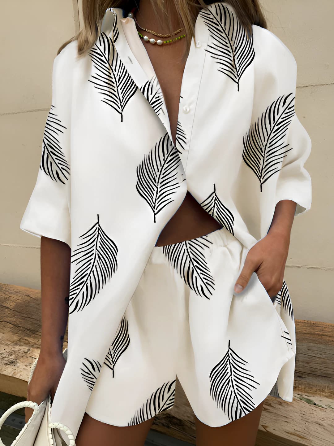 White background leaves