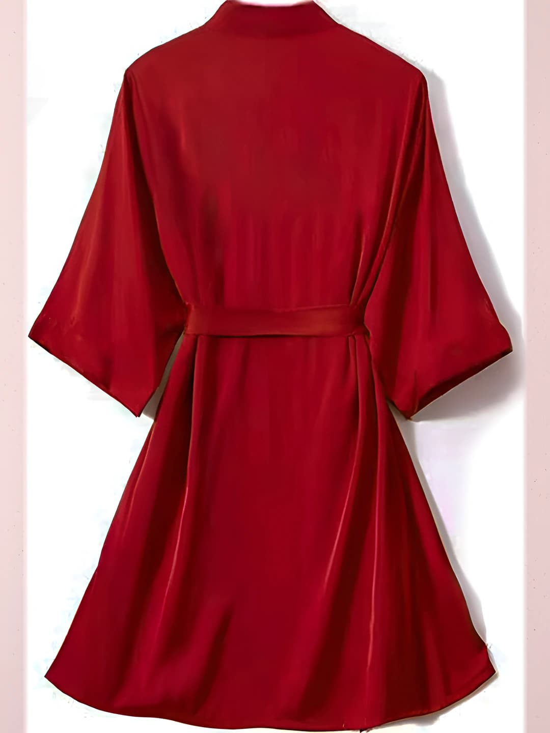 Wine red, no embroidery