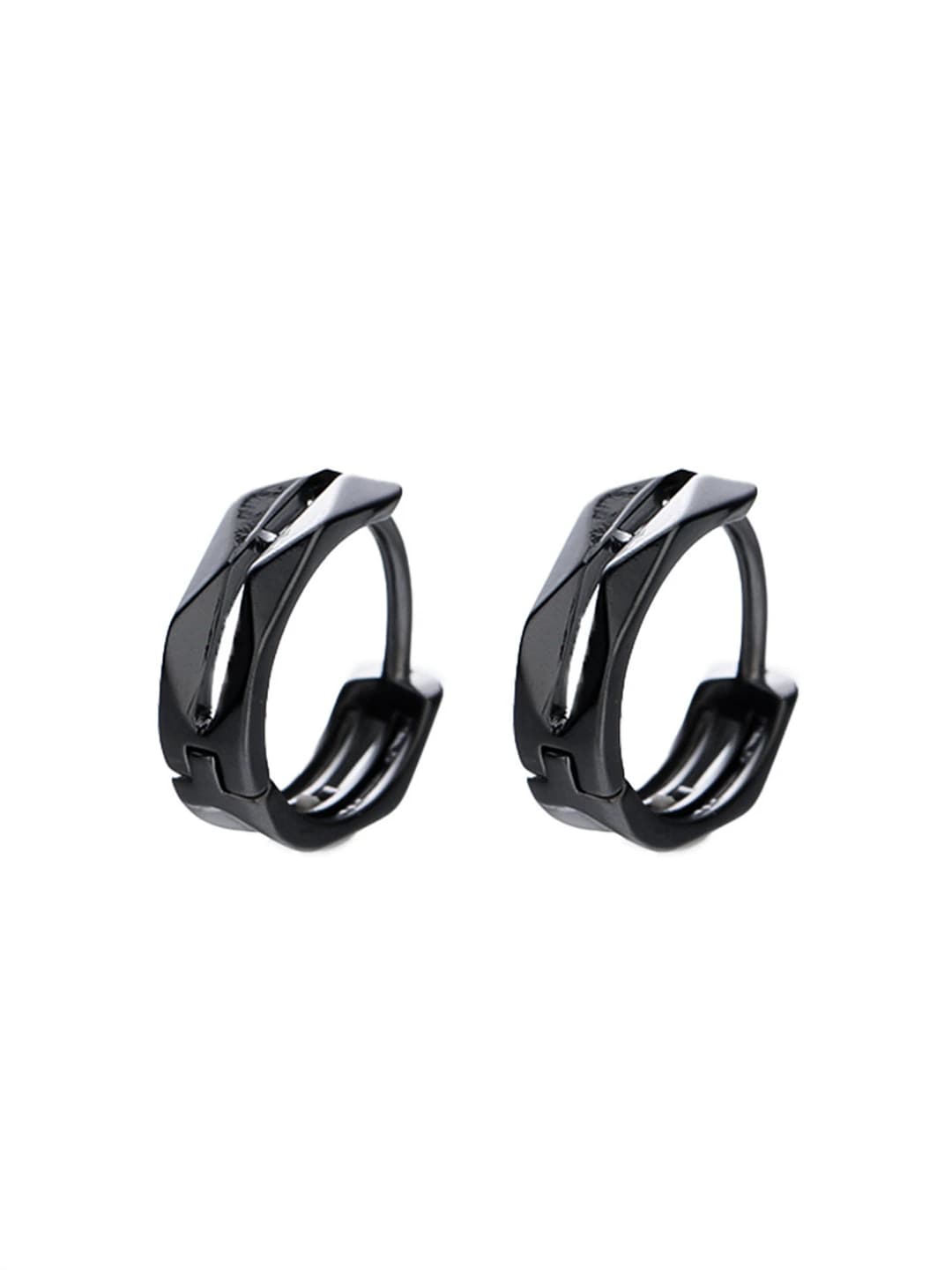 X053-B (Geometrik quloqsoq) Qora 10mm