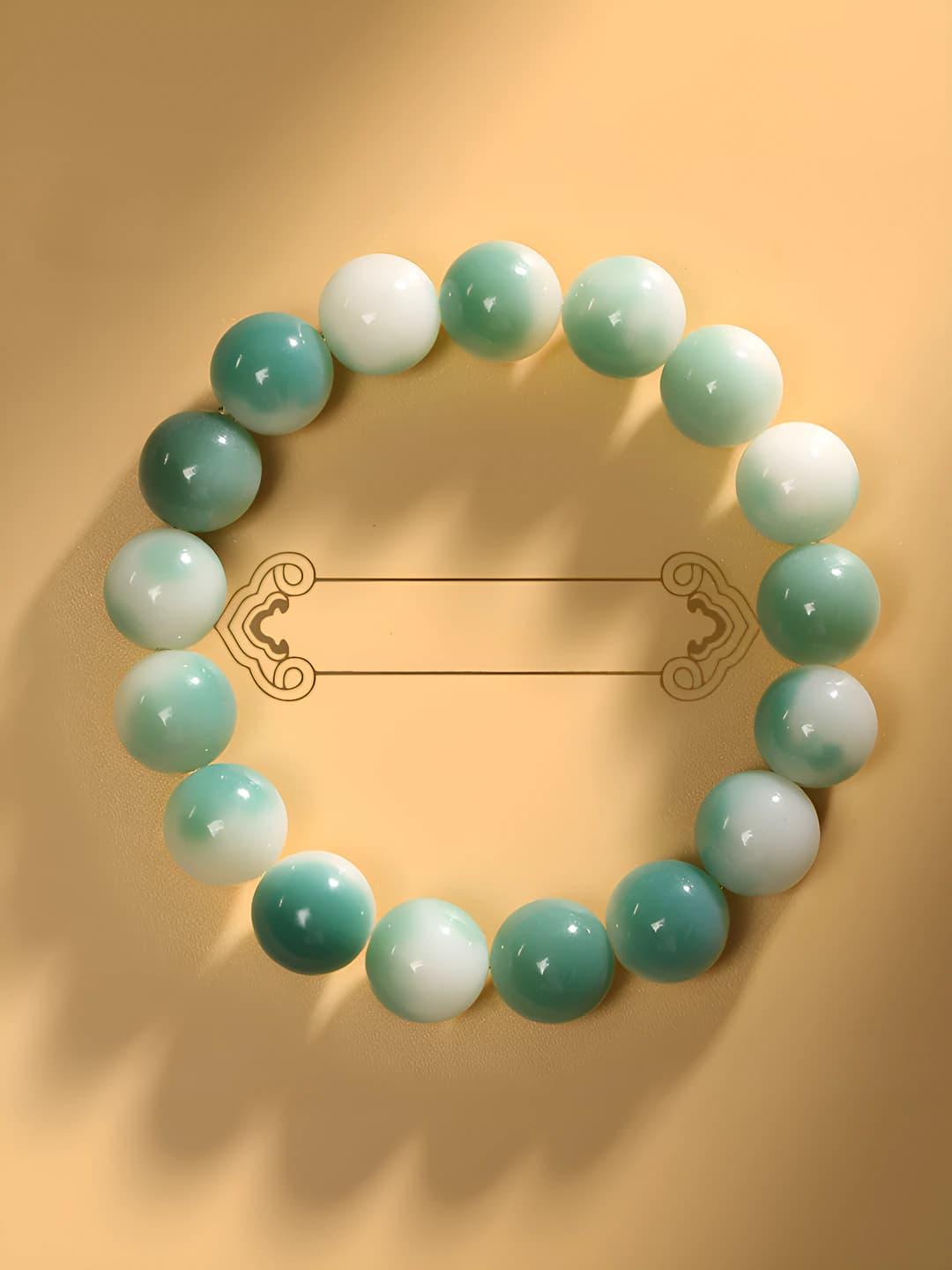Green Water Gradient Bodhi Bracelet