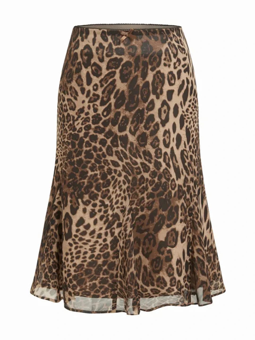 Leopard krep bra