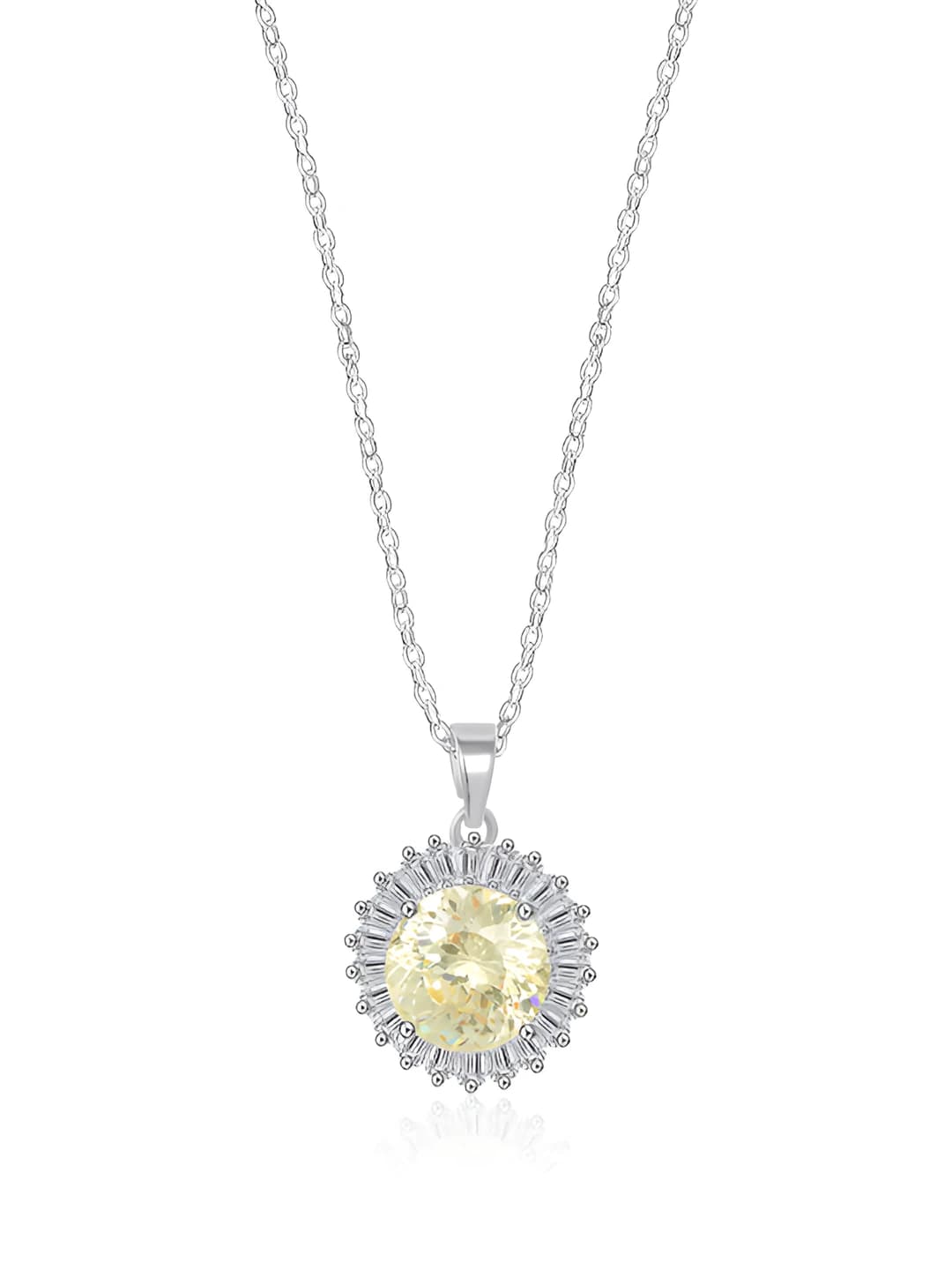 Yellow zircon