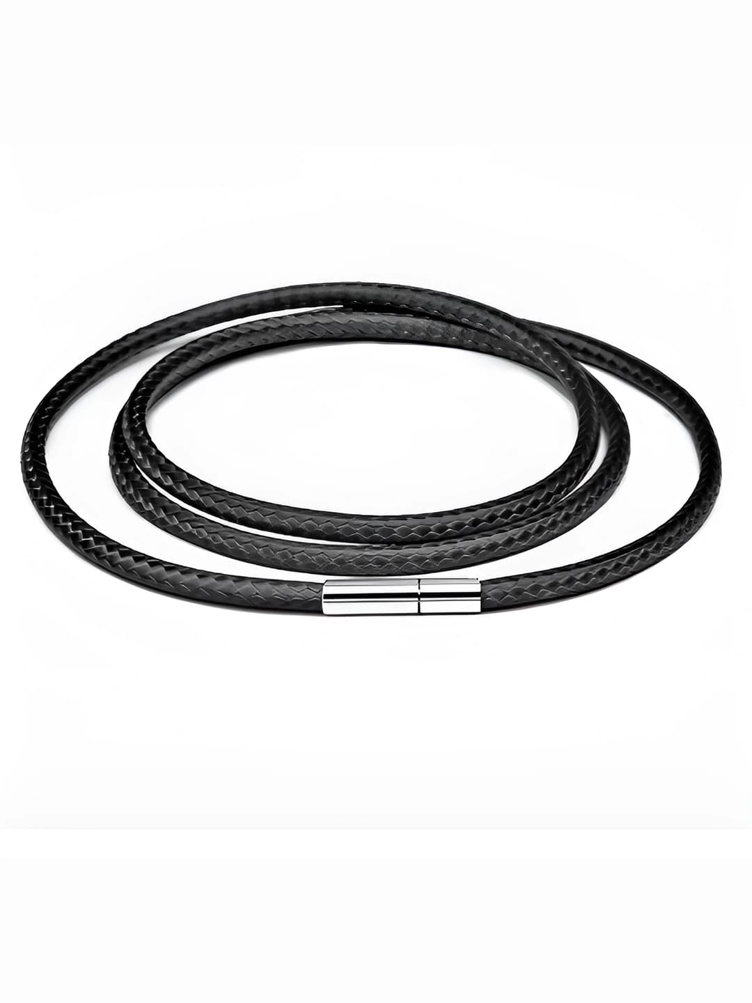 Black waxed cord 3mm