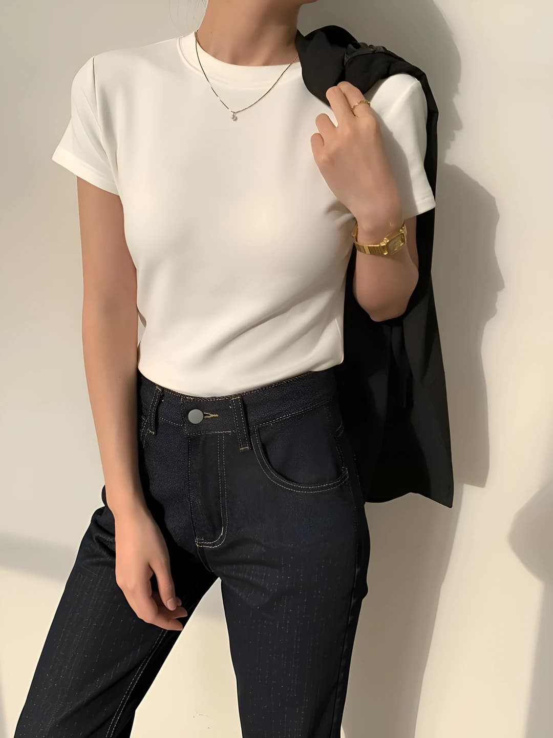 White (with lining)