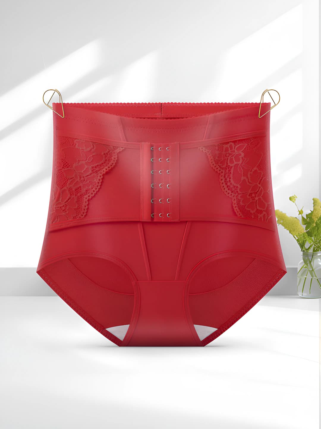 Bright red