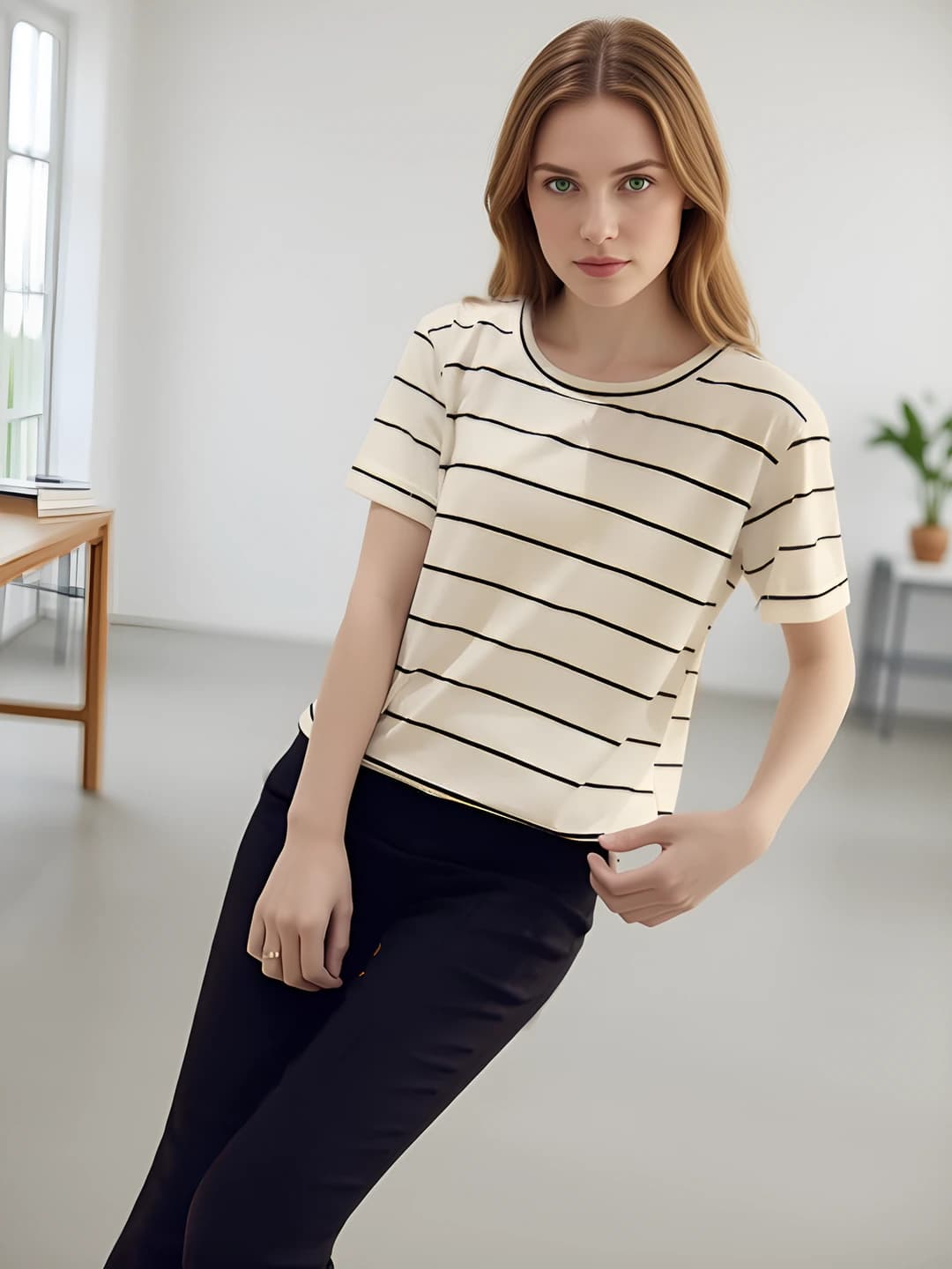 White T-shirt