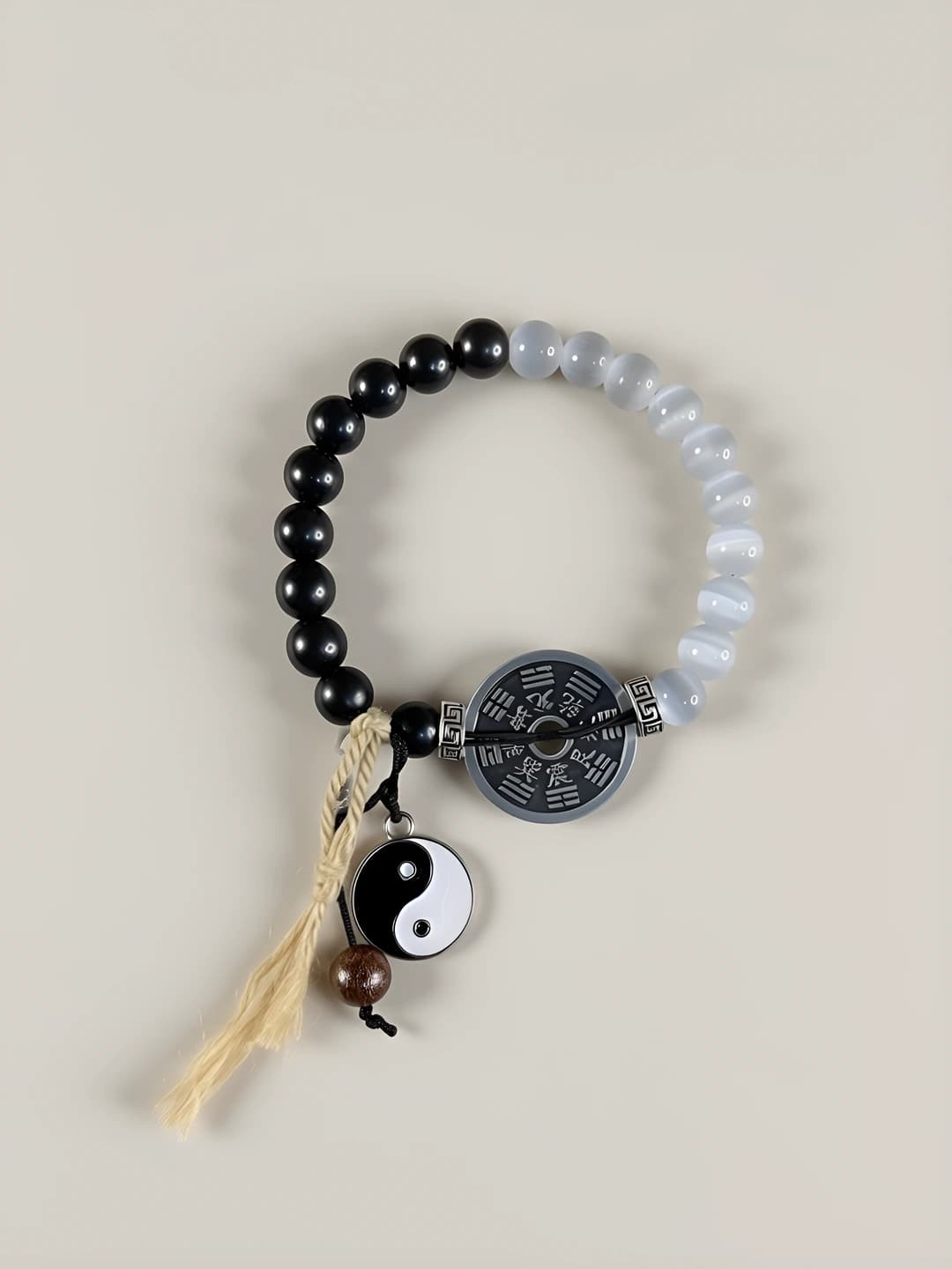 M914 Woven Bagua demon coin beads