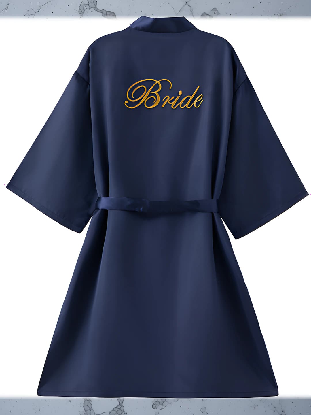 Bride's Navy Blue