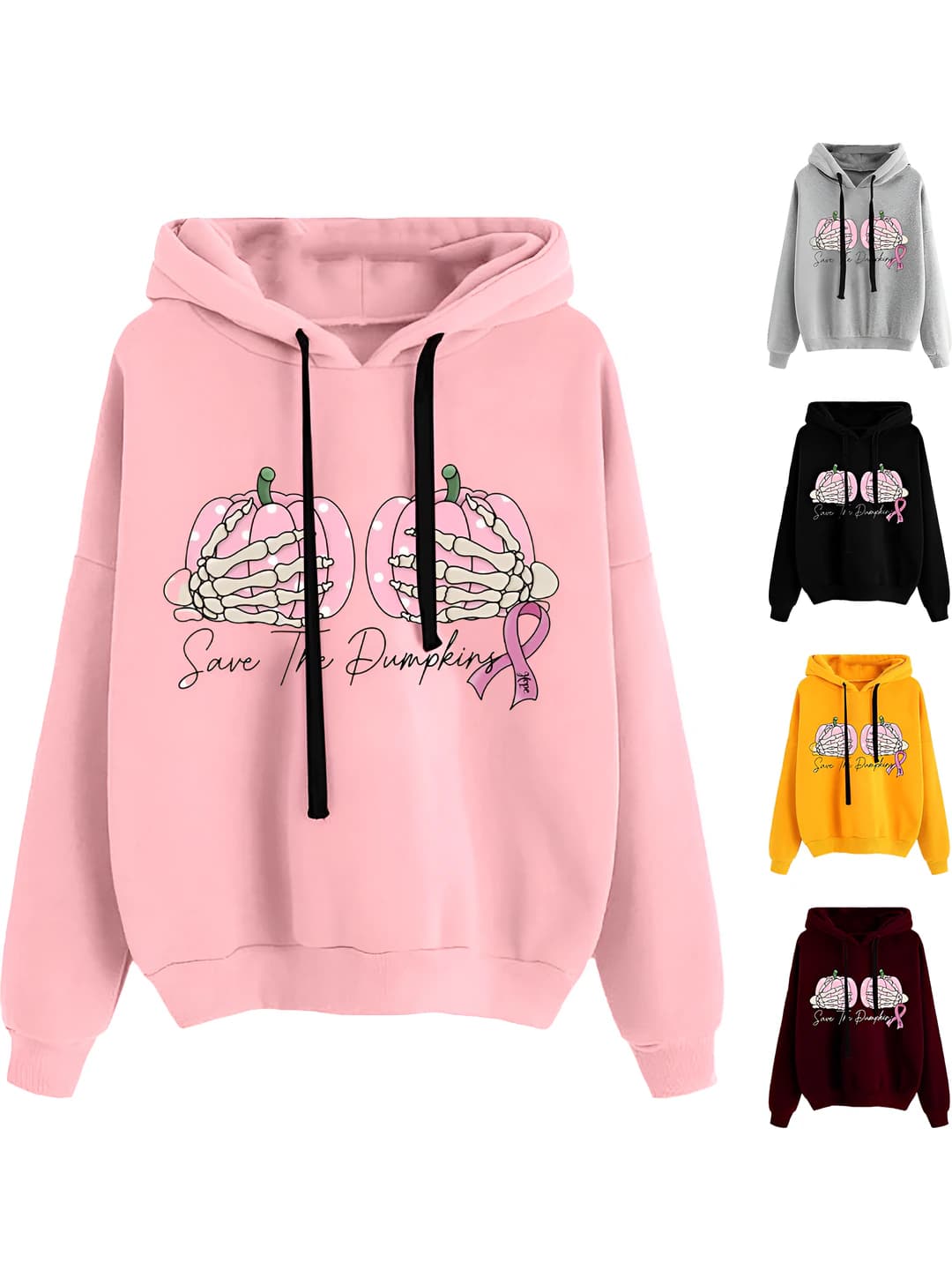 Women's 2026 printed sweatshirt with crew neck, long sleeve, loose fit, slimming