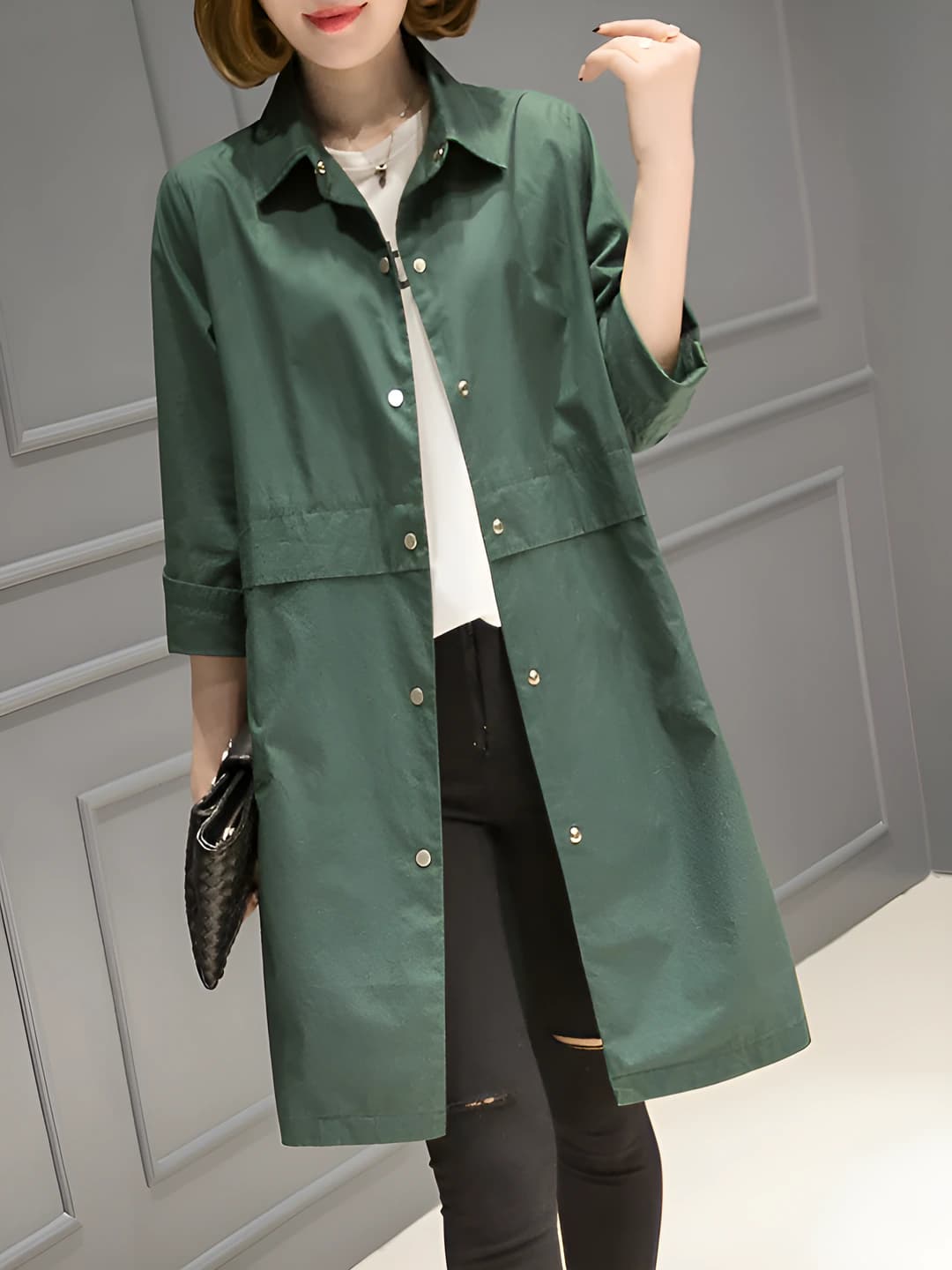 Peacock green