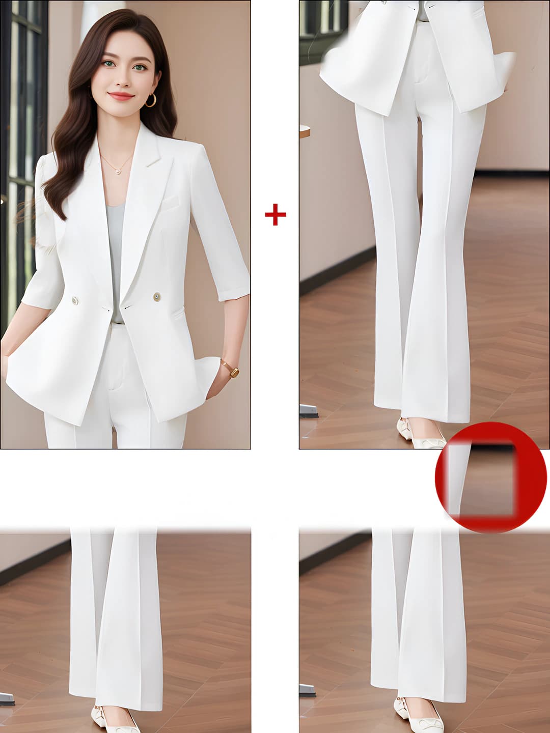 White suit + pants