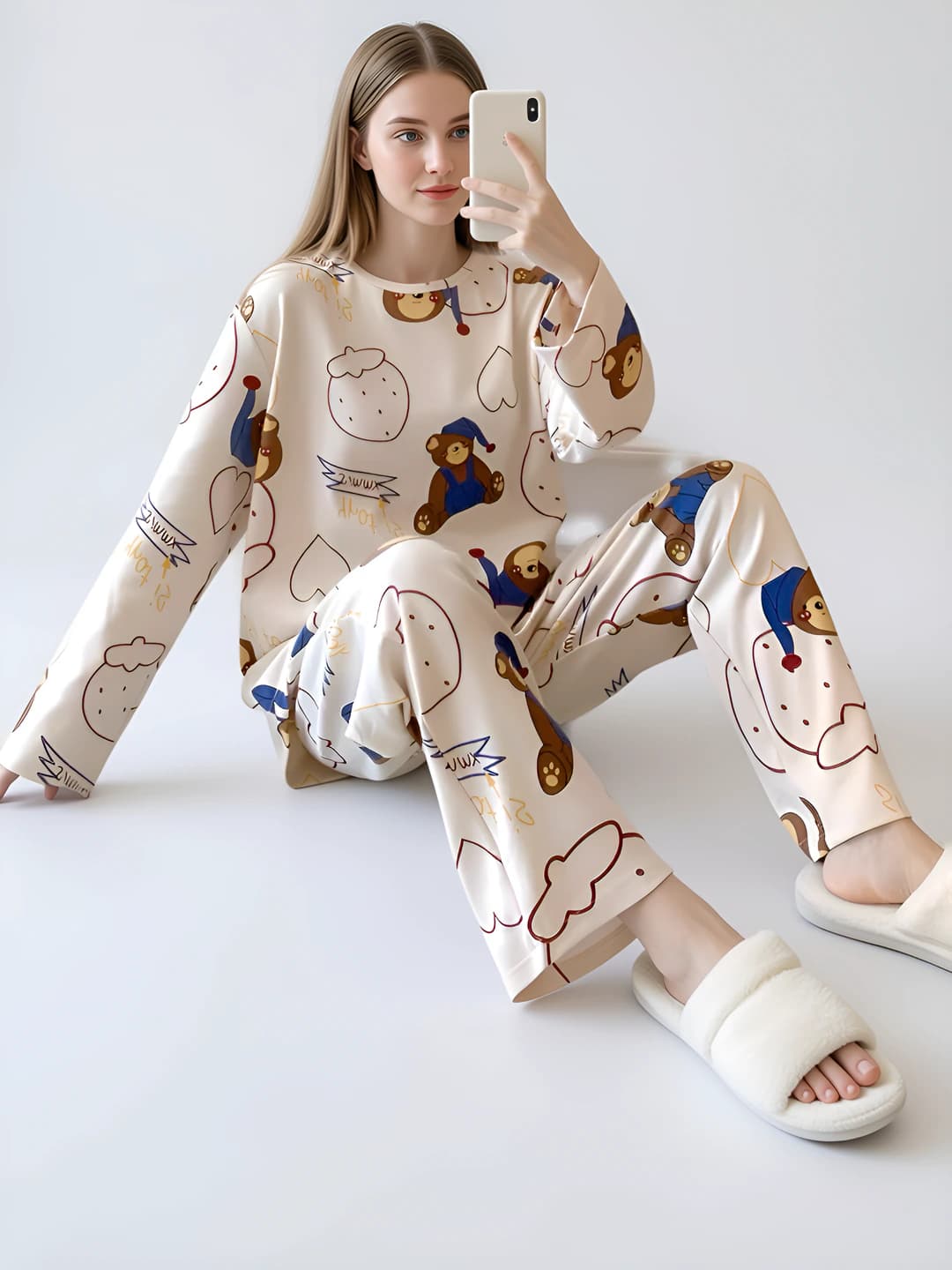 Два длинных - Медведь в шапке