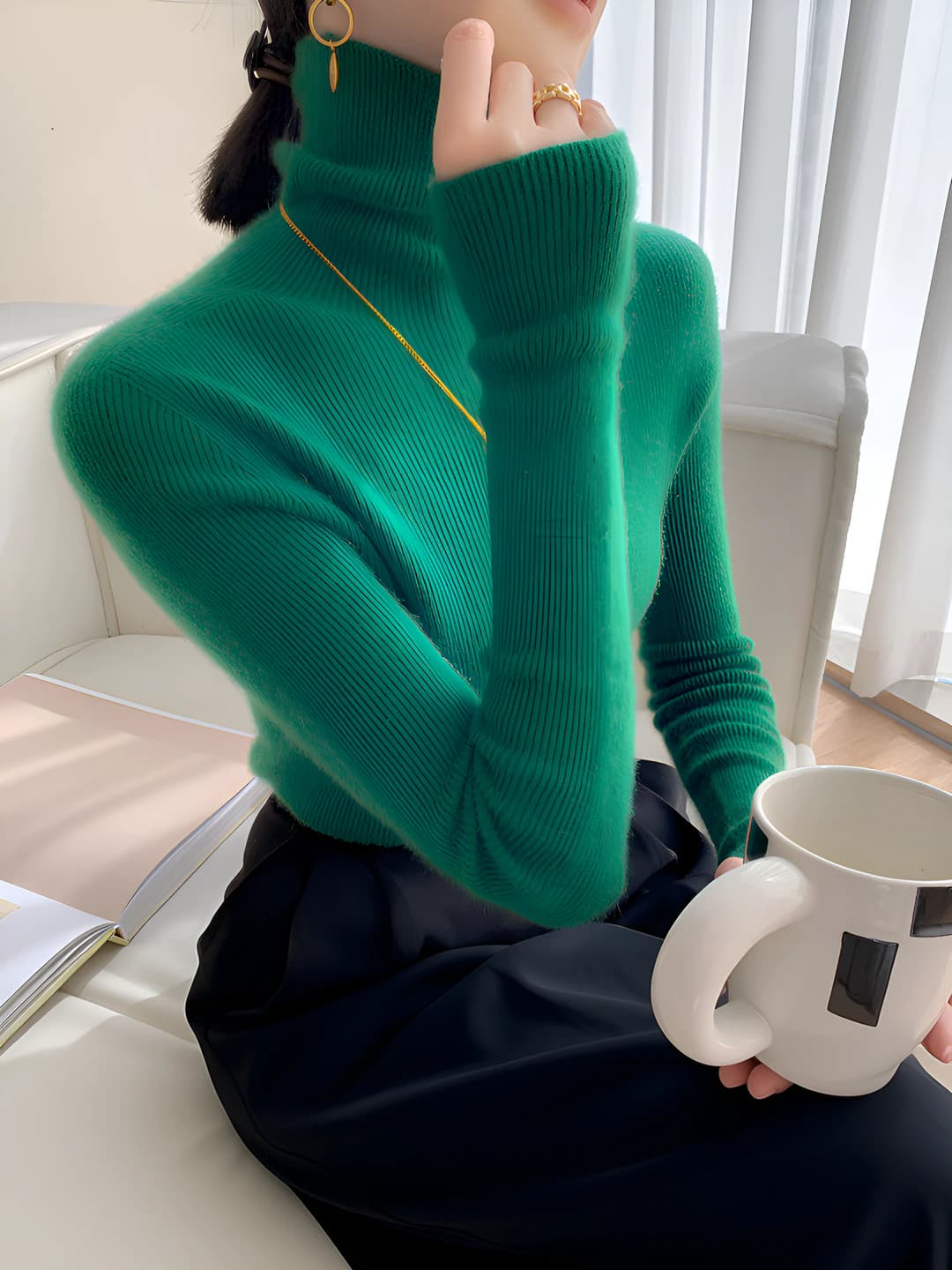 Лесной зелёный