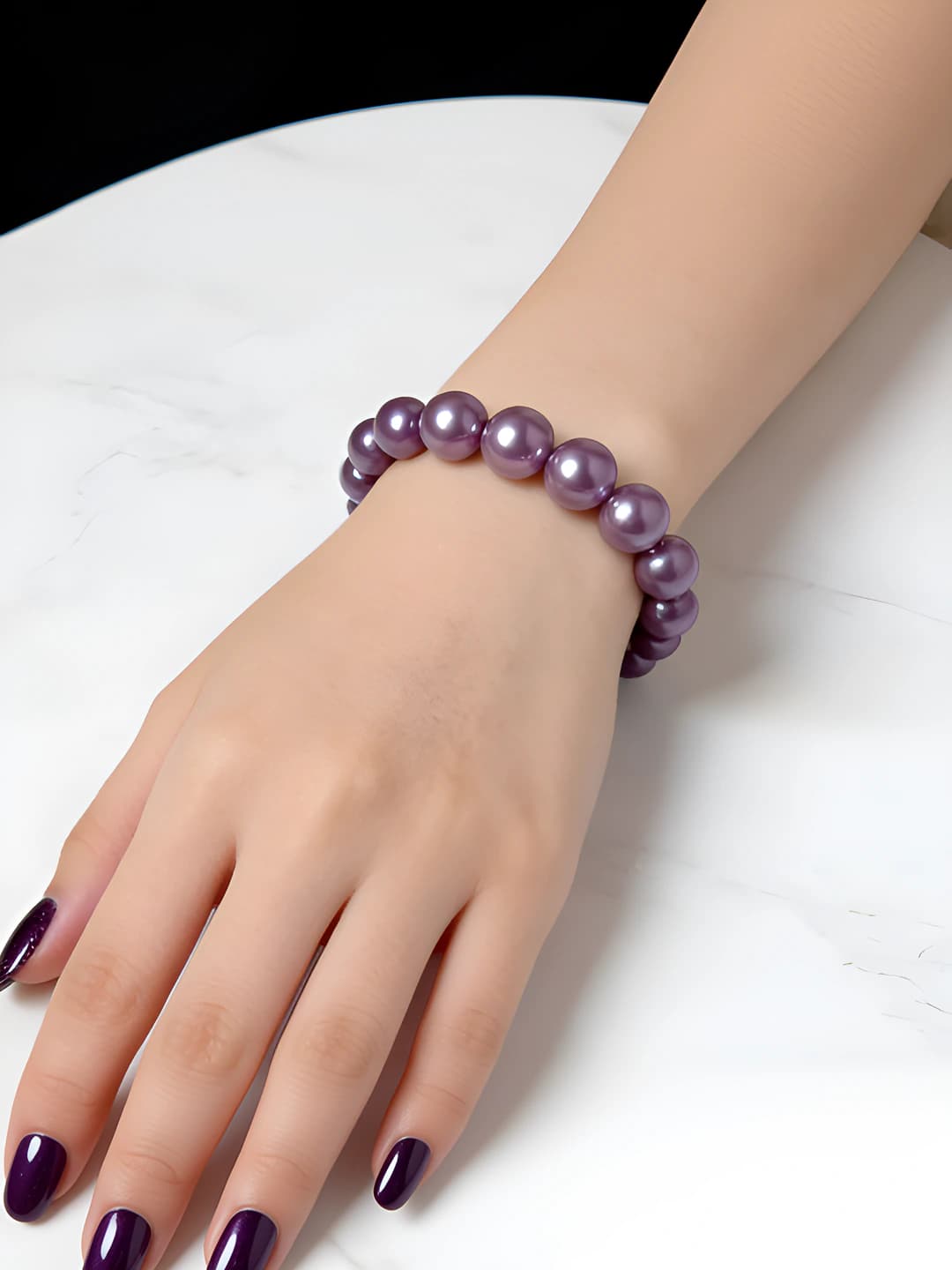 Purple bead