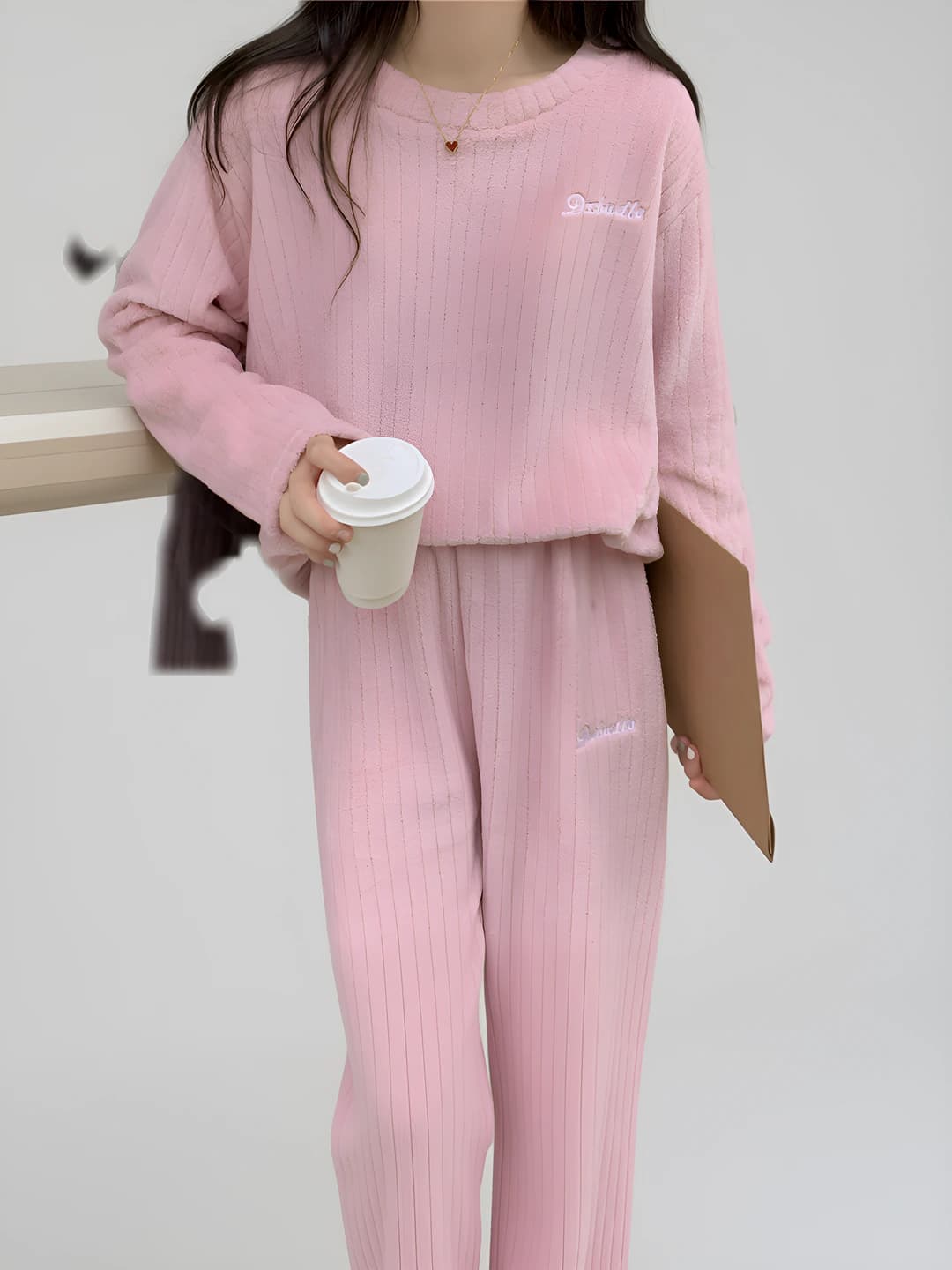 Crescent Set - Deep Pink
