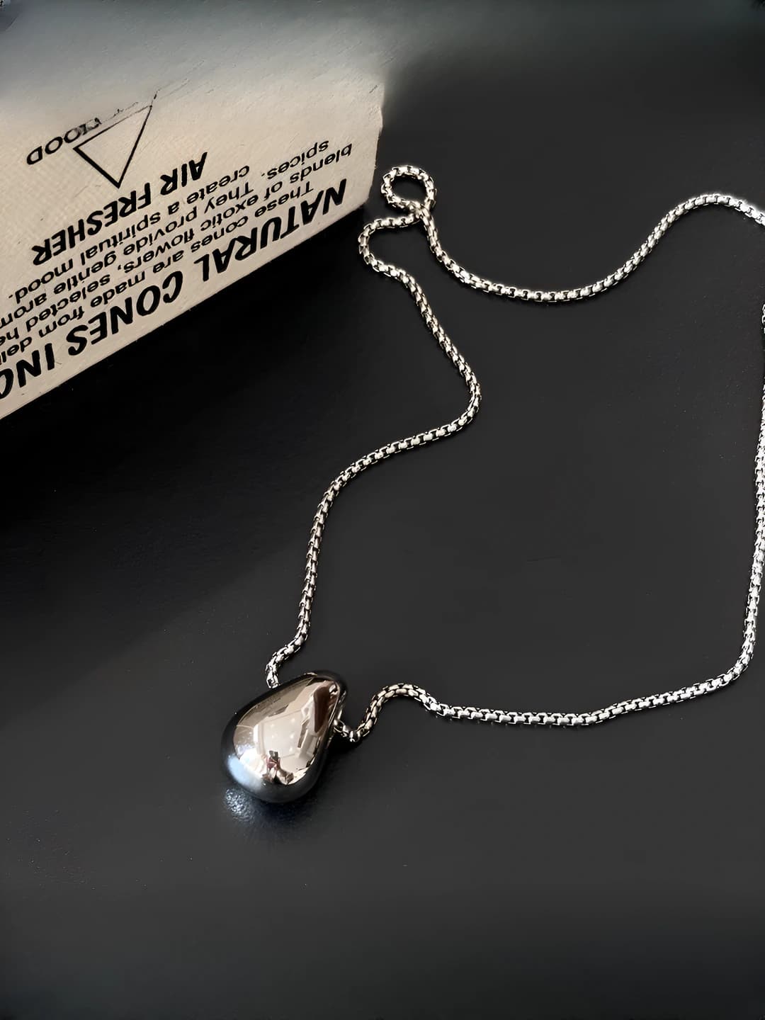 Water drop O-shape chain long [75CM]