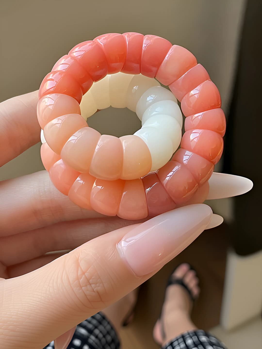 Sakura pink bangle