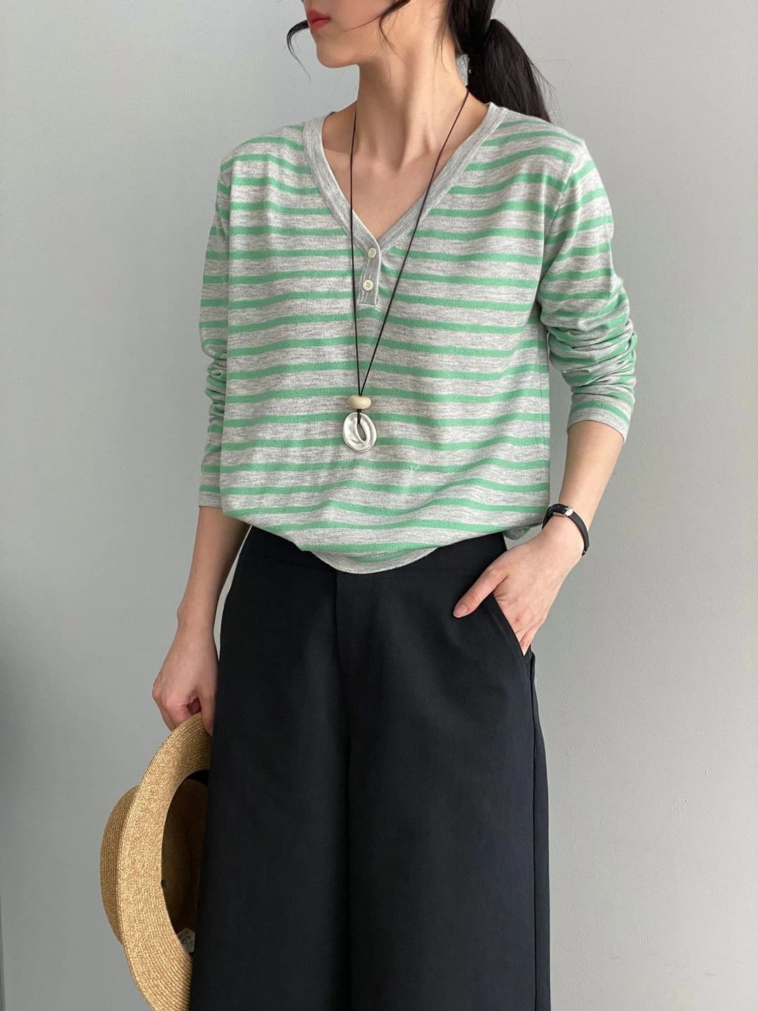 Green stripes