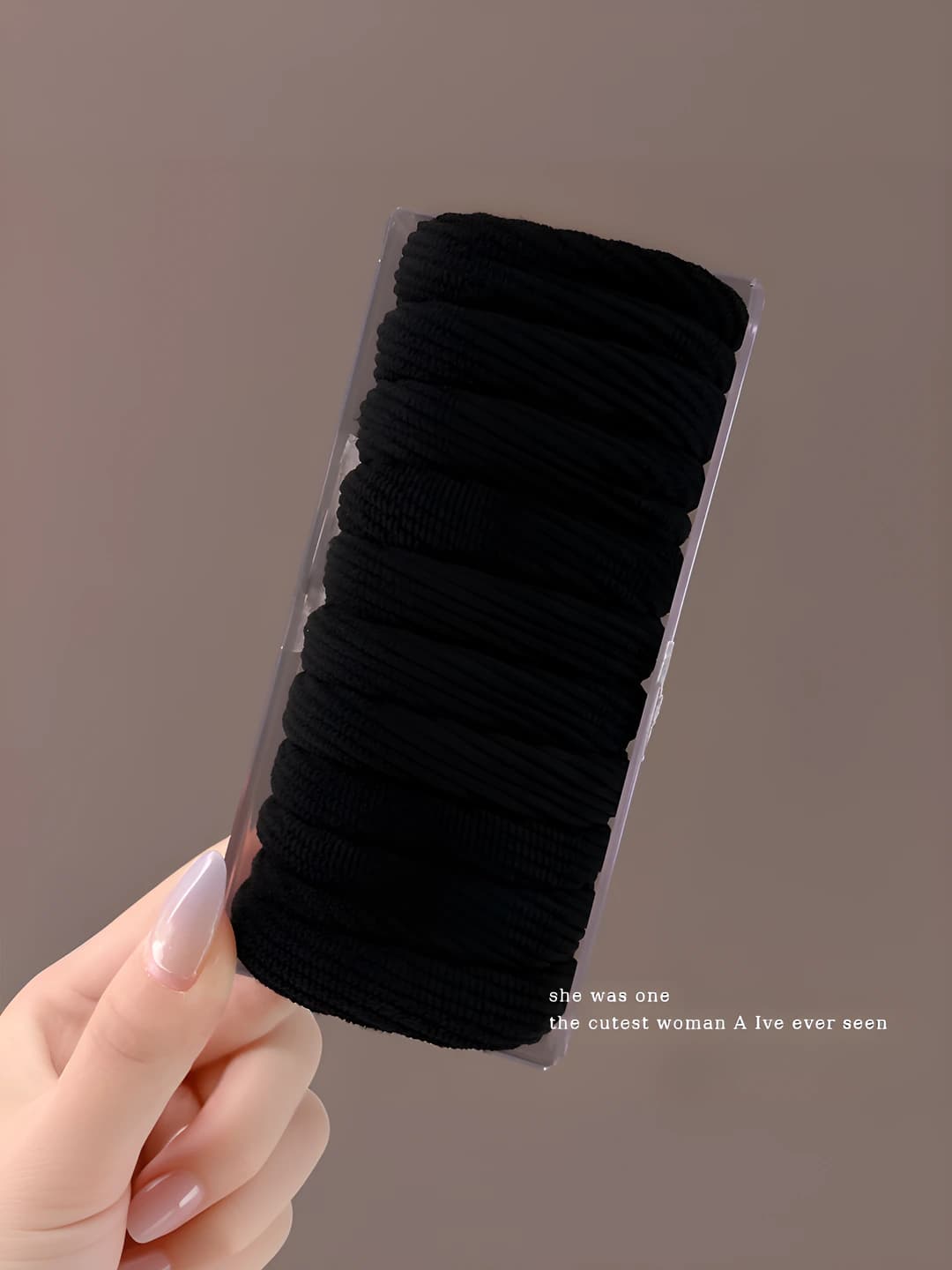 1# Black spiral - 10 pcs (~6 cm)