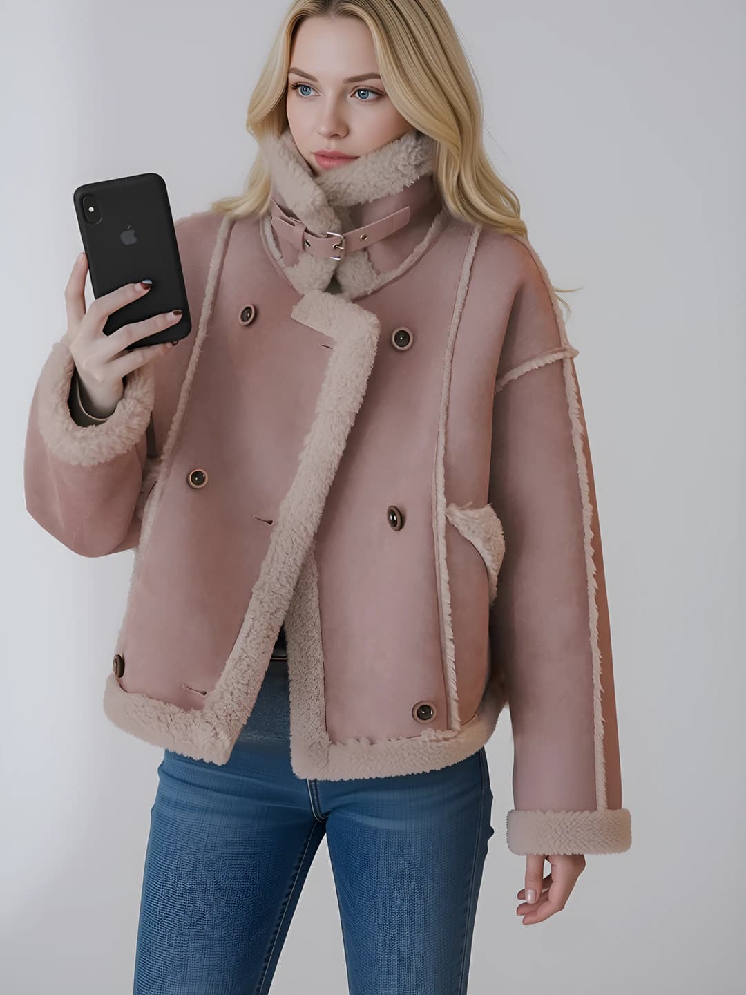 0.5" thin strap, pink, 1 pc
