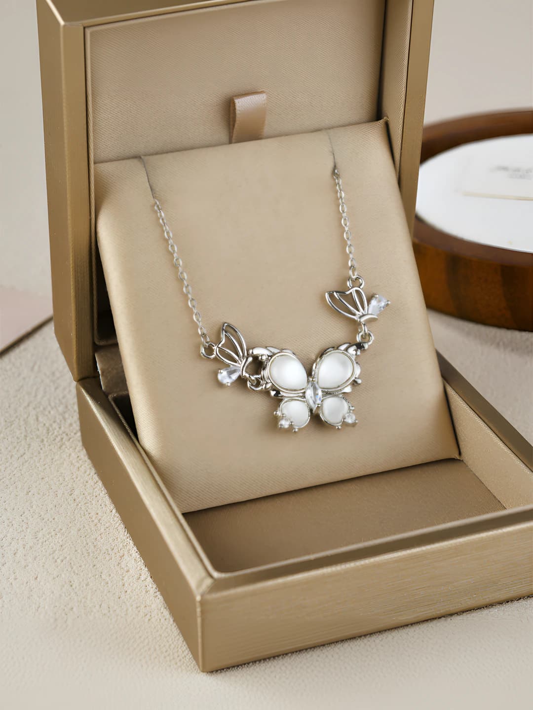 1002-Silver Butterfly
