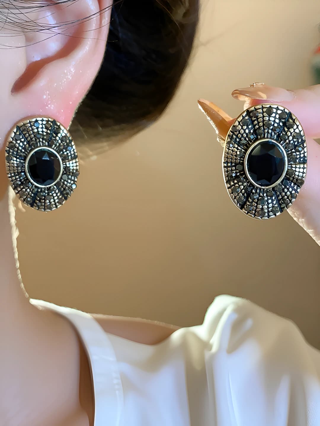 Silver, black, gold
