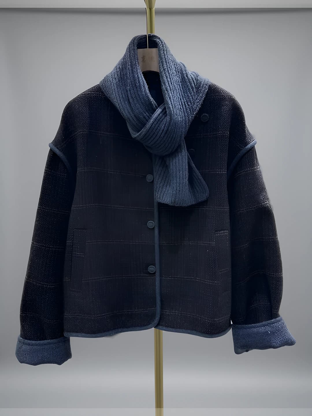 Blue coffee (thin lining)