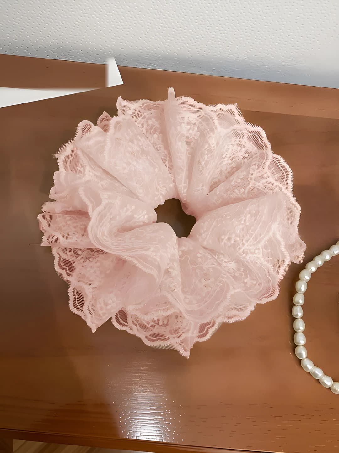 4# Lace pink 4 layers 18 cm
