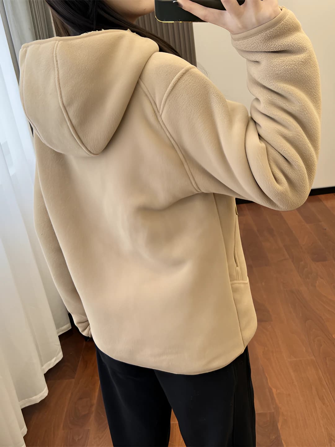 Hooded - khaki