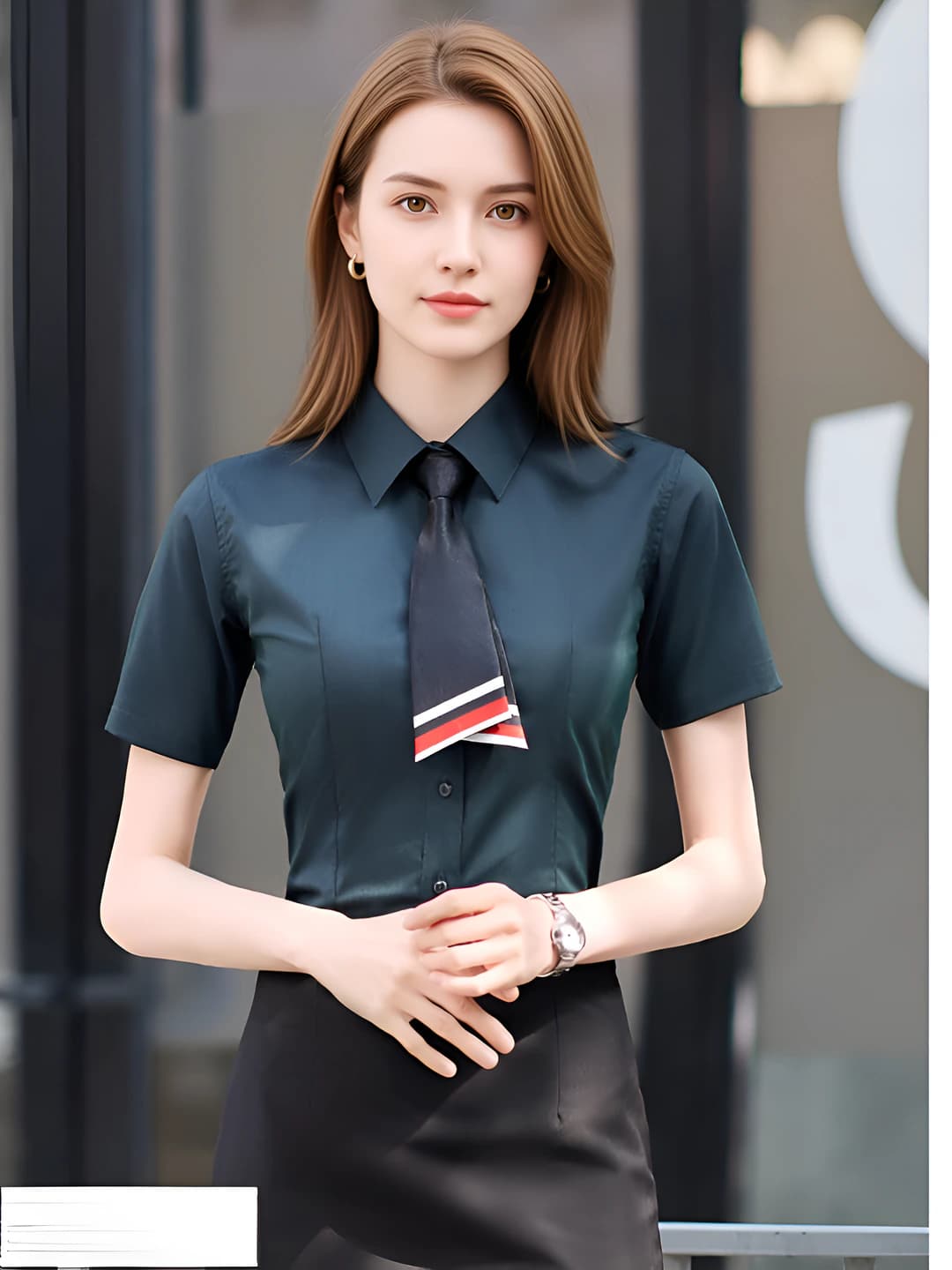 Emerald green shirt