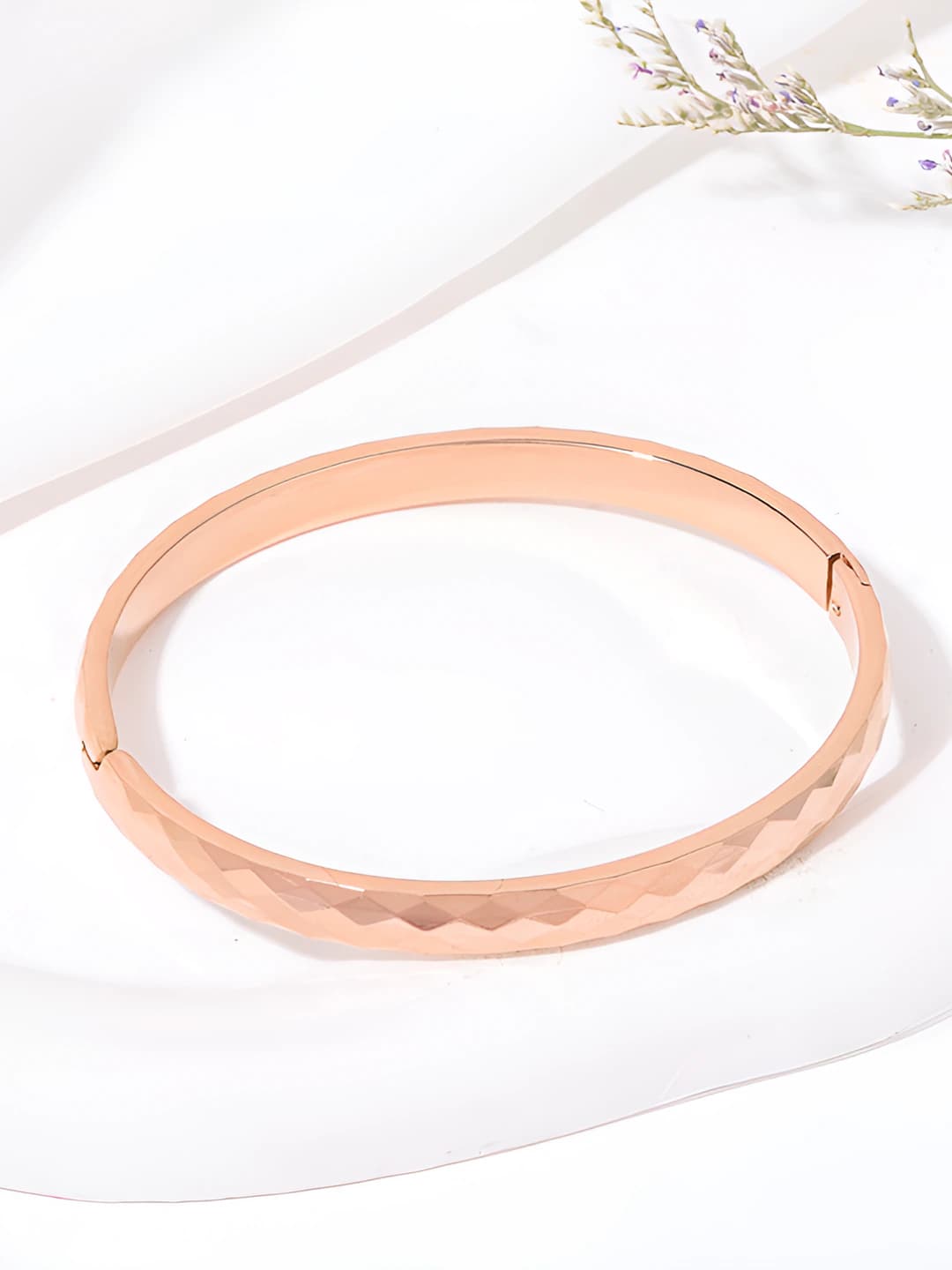 6M wide rose gold