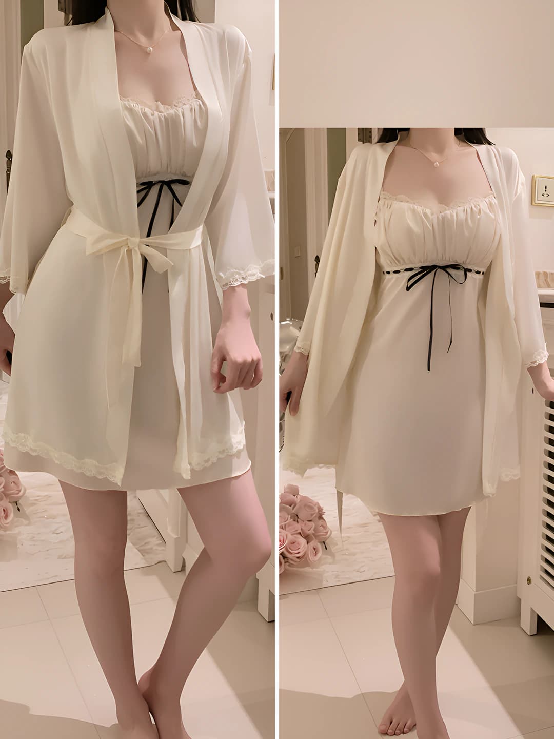 3957 Champagne (Outer Cloak + Belt)