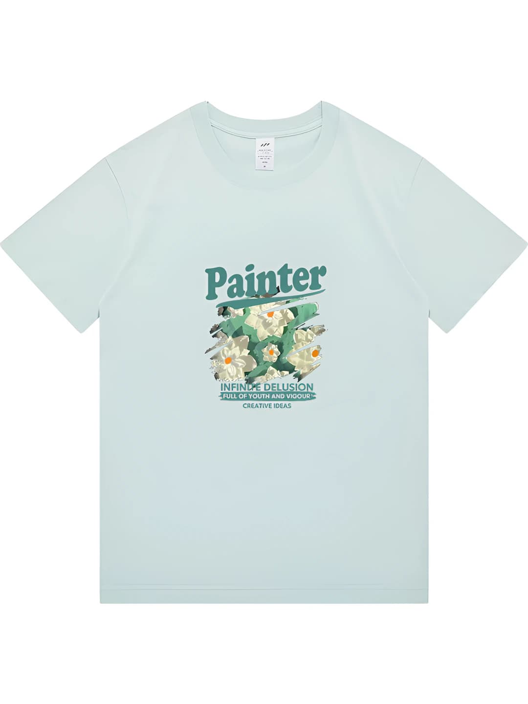 Светло-зелёный painter цветок