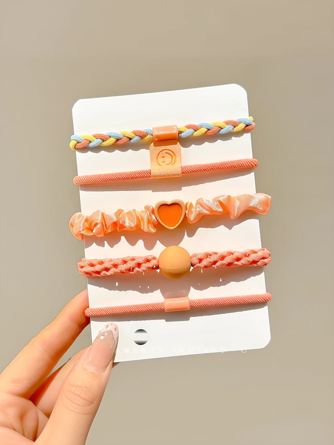 3# Orange 5 pcs set 5.5 cm