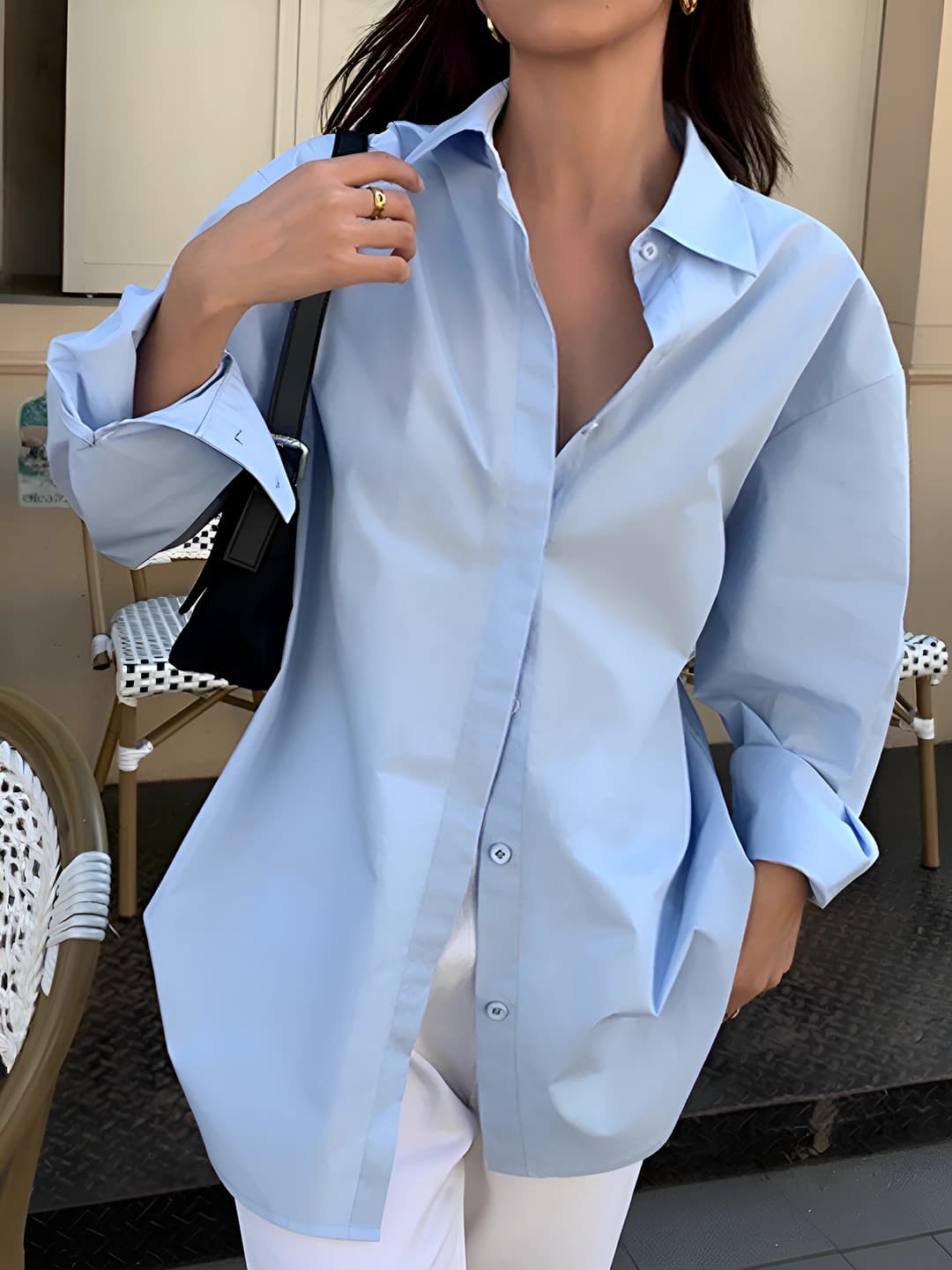 Blue shirt