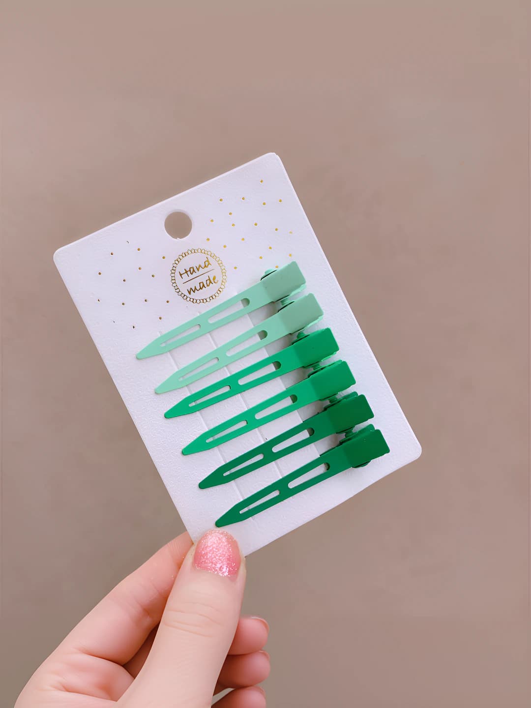 Gradient qisqich 6 dona (yashil)
