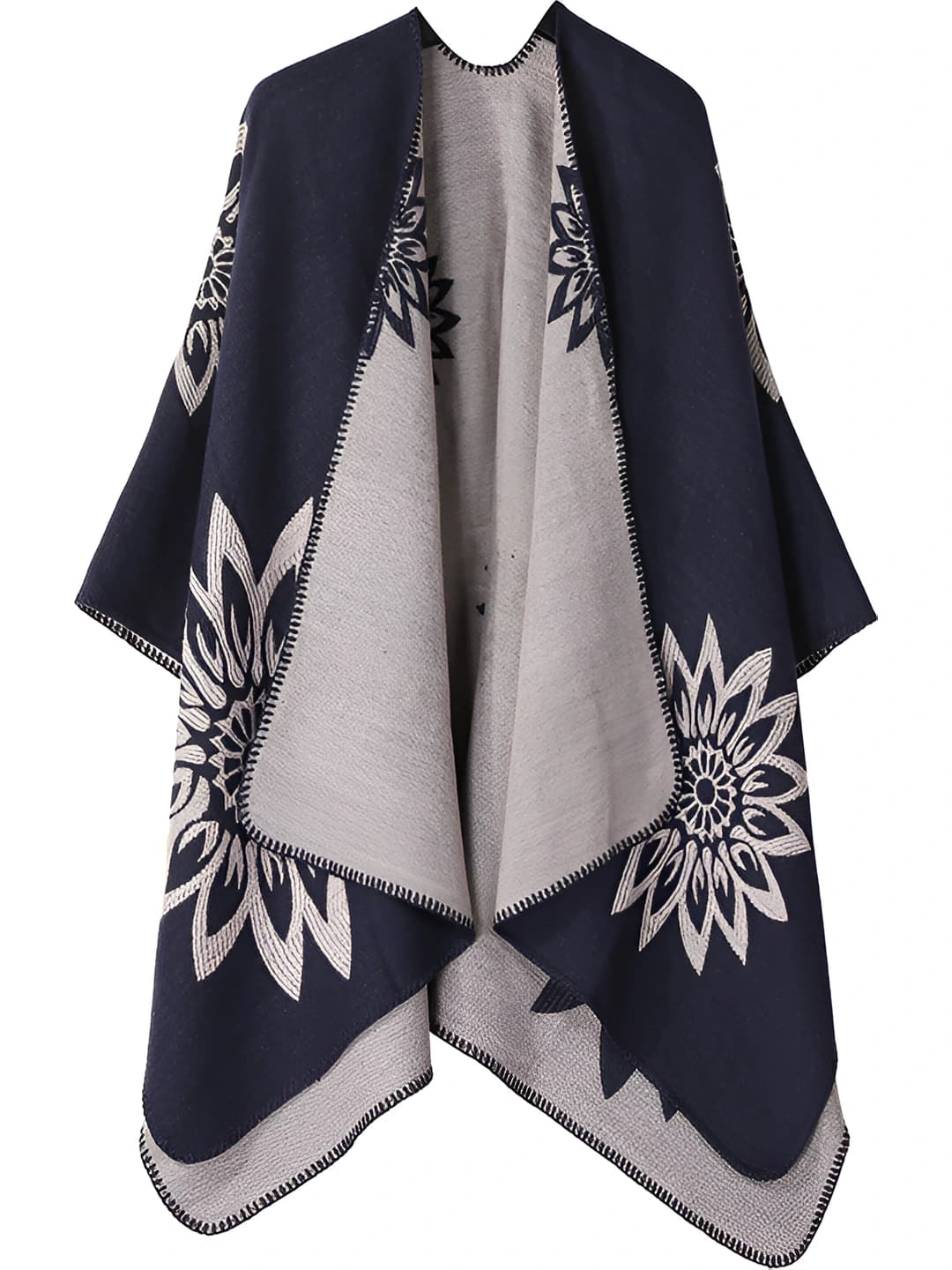 Sunflower - Navy light camel reversible