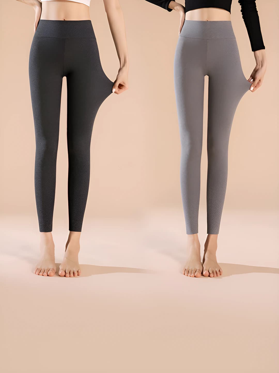 Dark grey + Light grey, 2 pcs